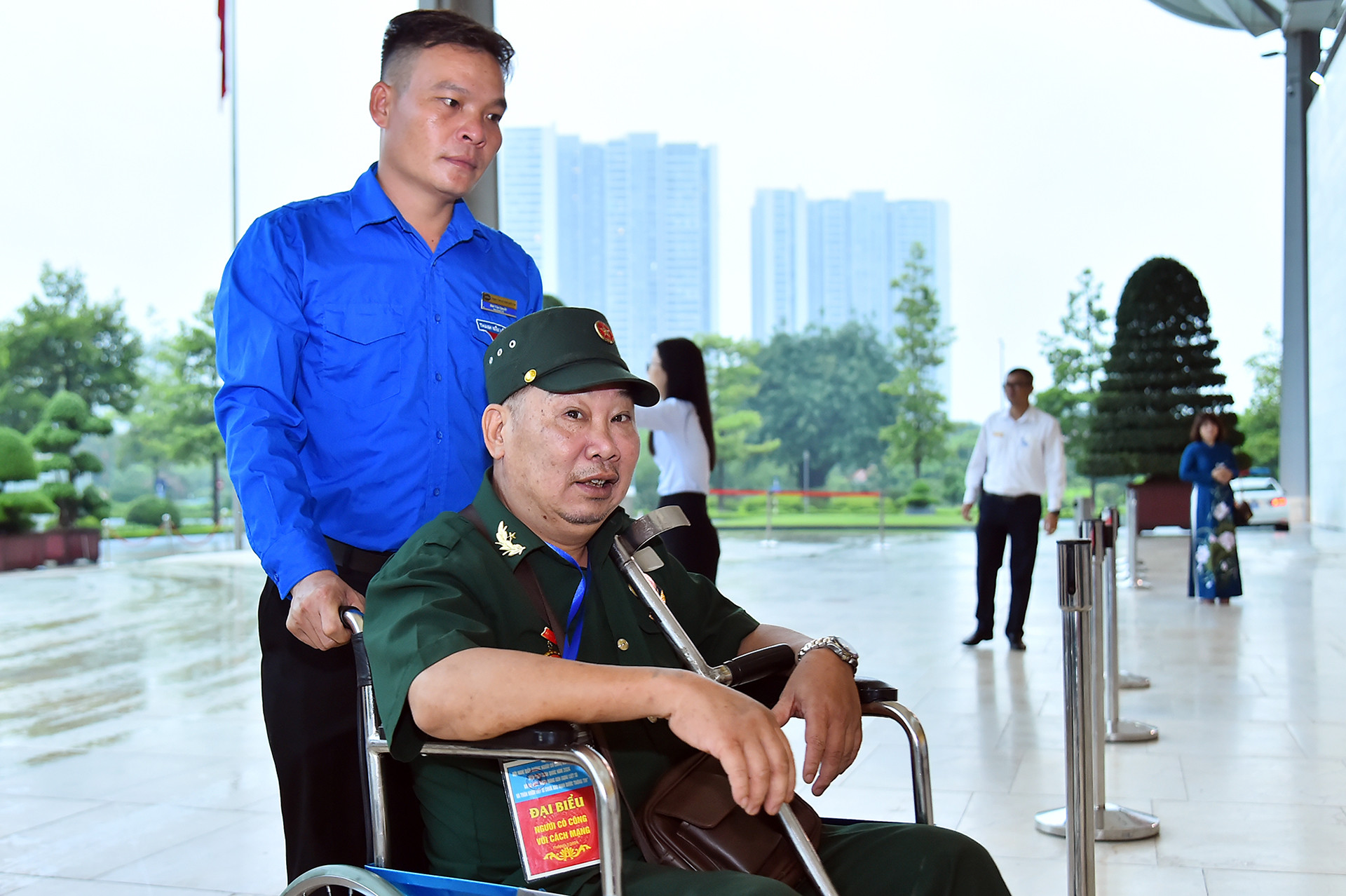 Hơn 200 thương binh là đại biểu của sự kiện tri ân này.