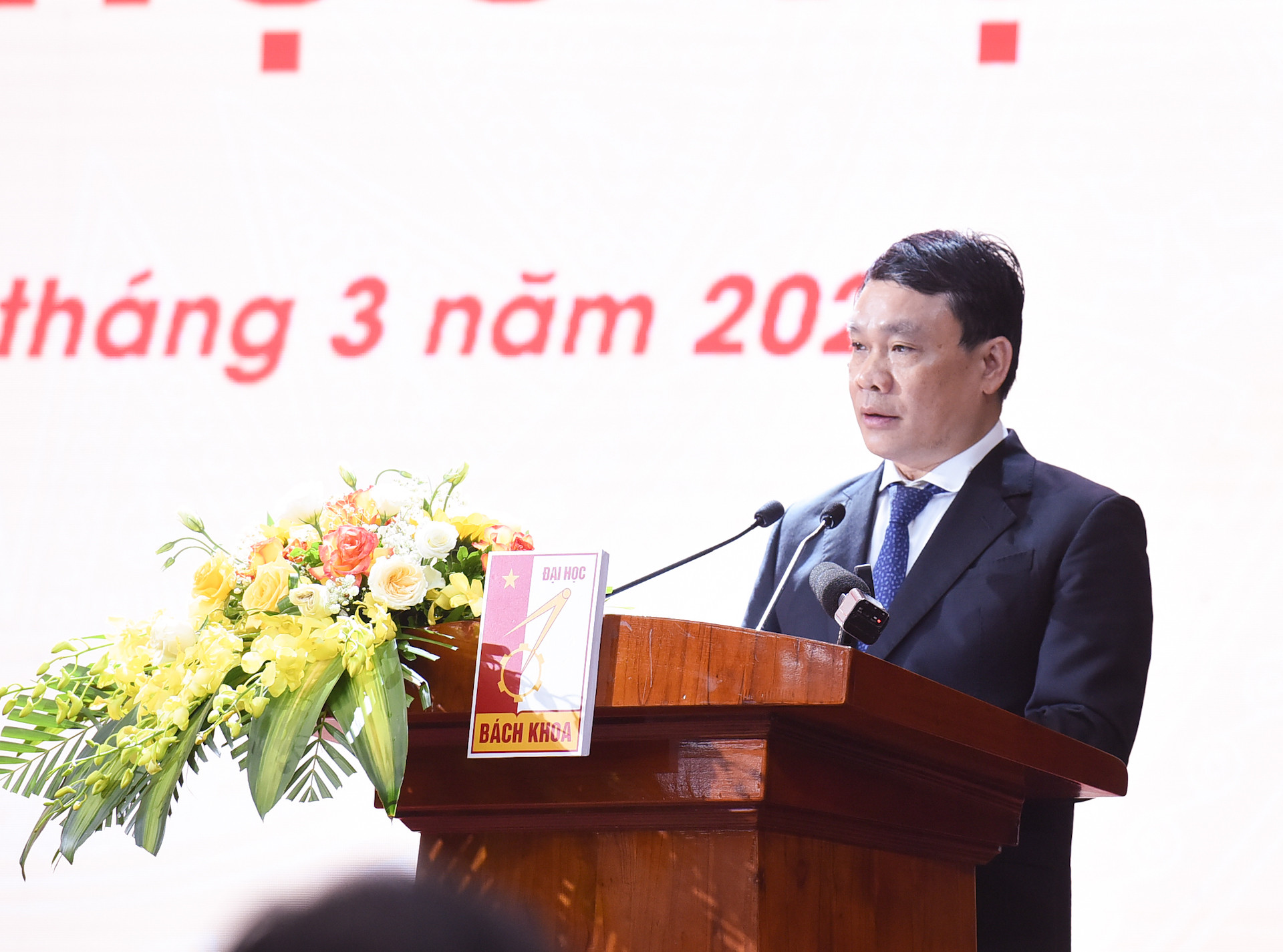 Bí thư Tỉnh ủy Nam Định Đặng Khánh Toàn phát biểu.