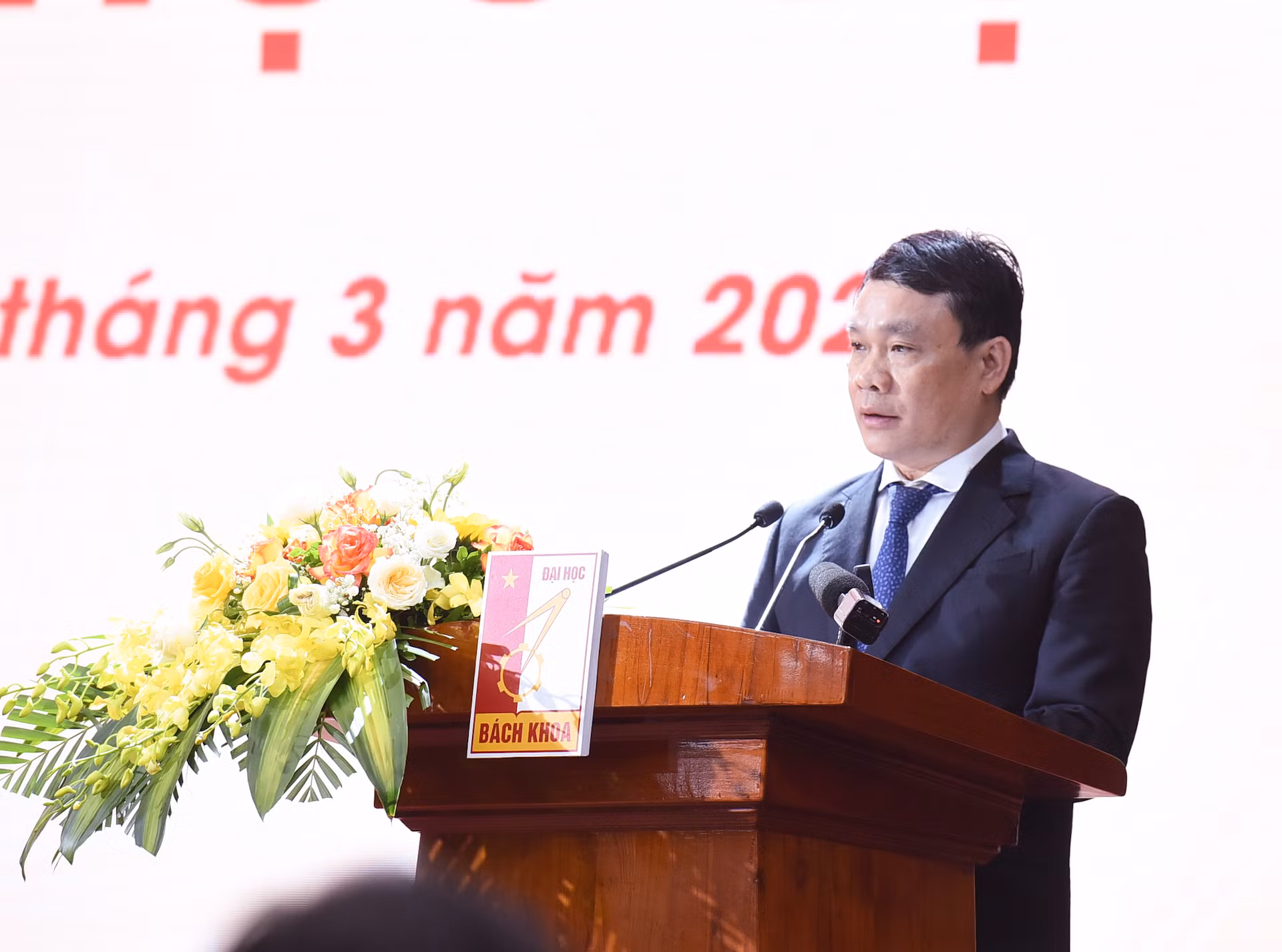 Bí thư Tỉnh ủy Nam Định Đặng Khánh Toàn phát biểu.