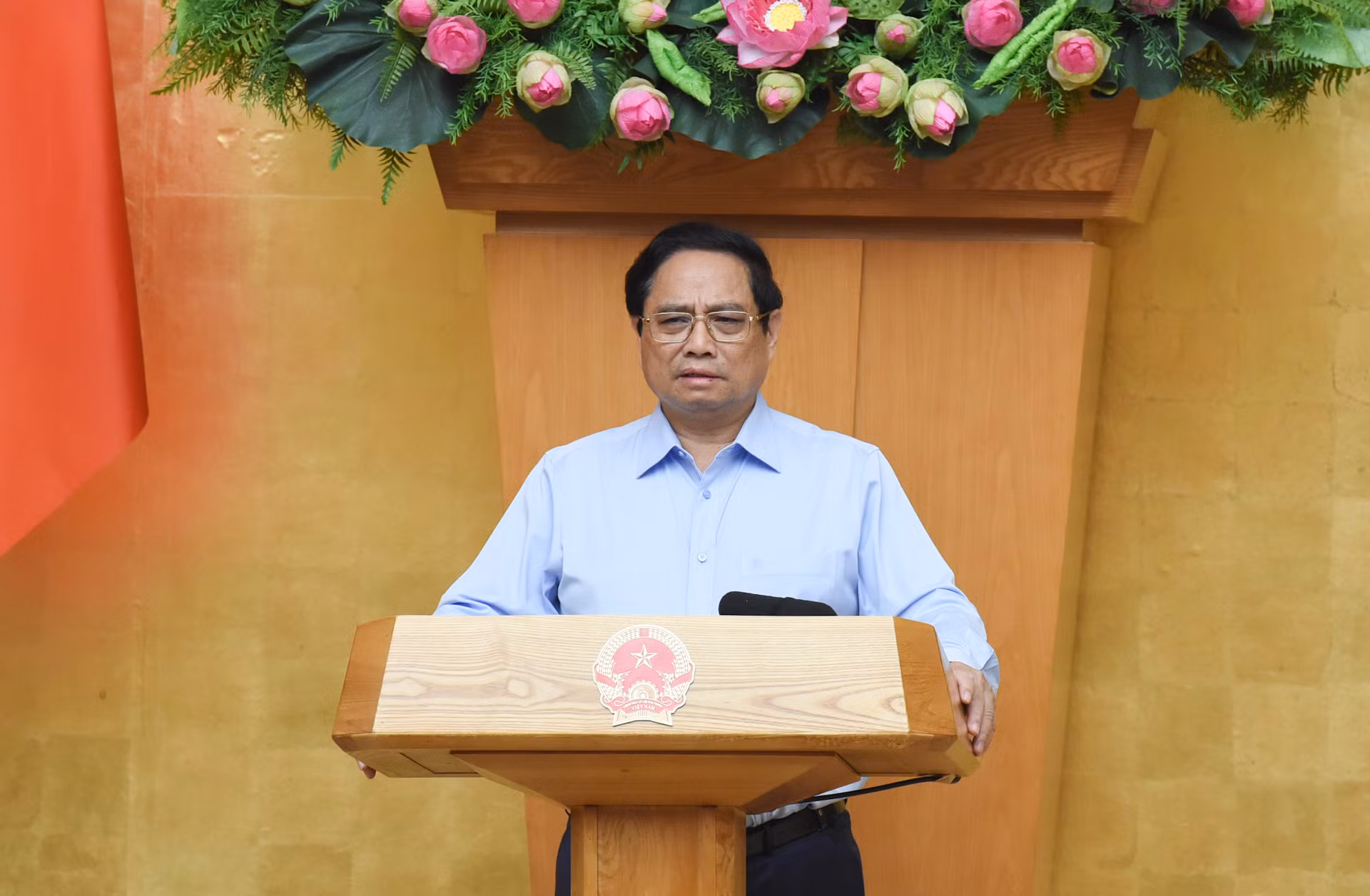 Thủ tướng Phạm Minh Chính chủ trì Phiên họp Chính phủ chuyên đề pháp luật.