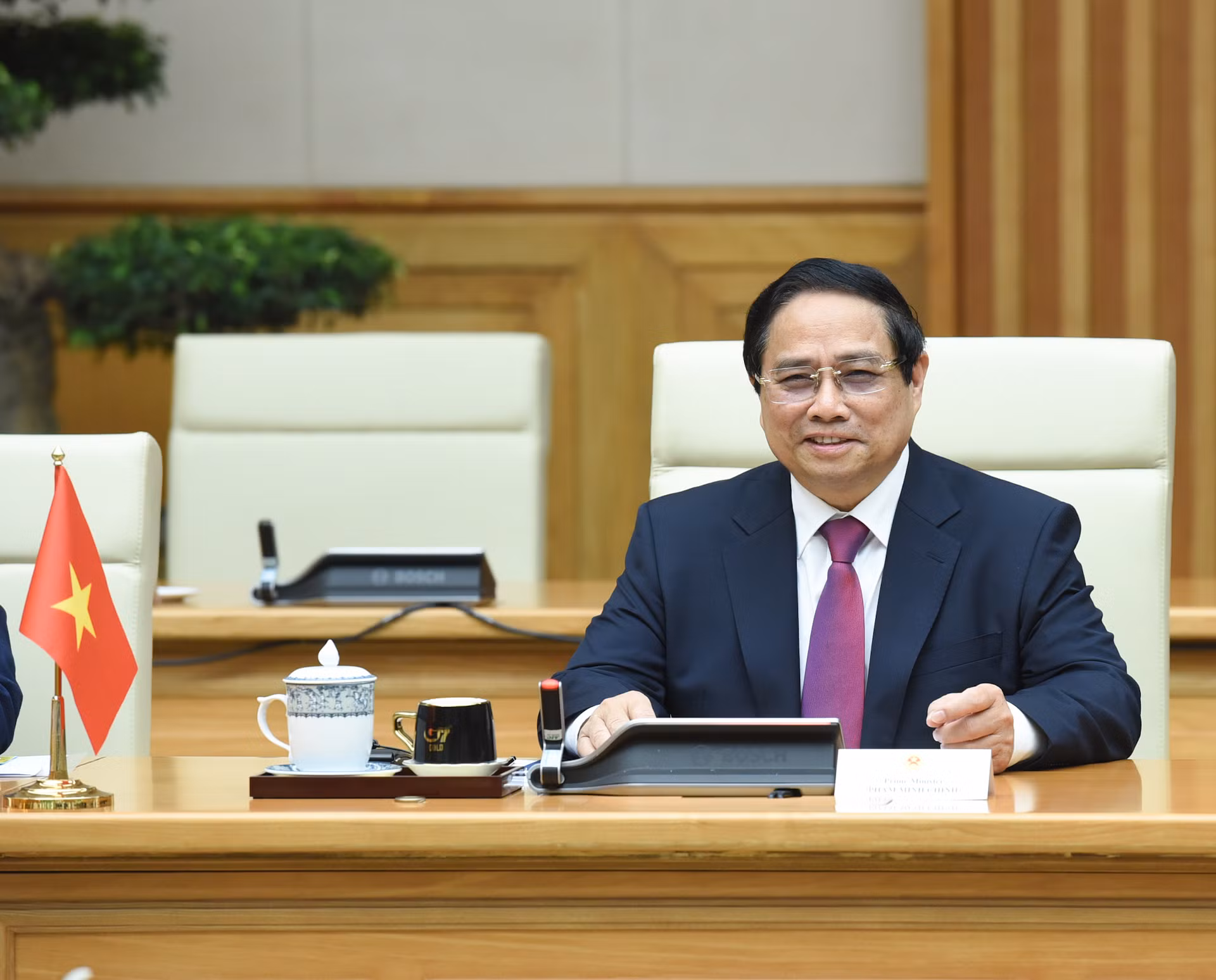 [Ảnh] Thủ tướng Phạm Minh Chính hội đàm với Thủ tướng Tây Ban Nha Pedro Sanchez ảnh 4