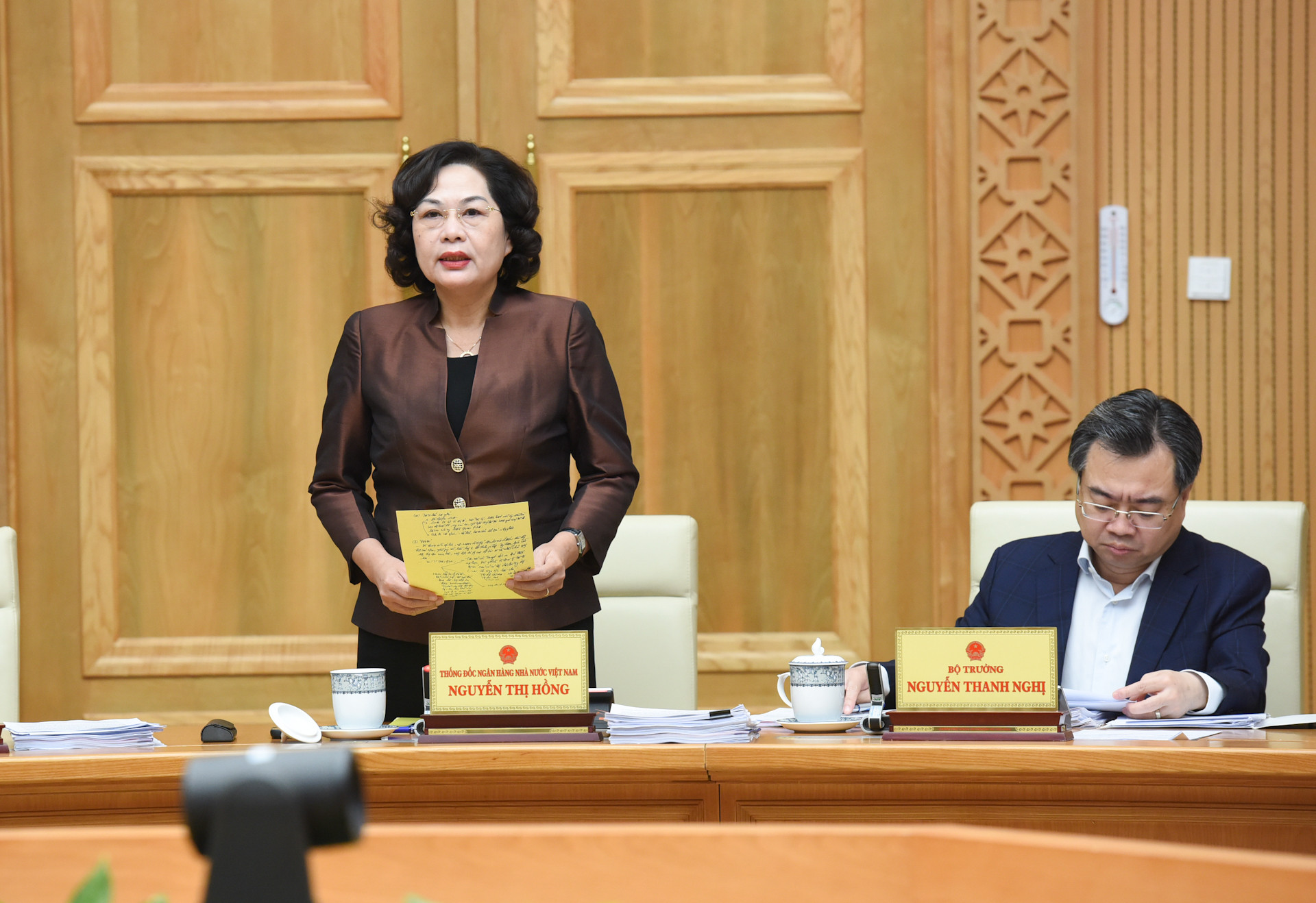 [Ảnh] Thủ tướng Phạm Minh Chính chủ trì Phiên họp Chính phủ thường kỳ tháng 11 ảnh 10