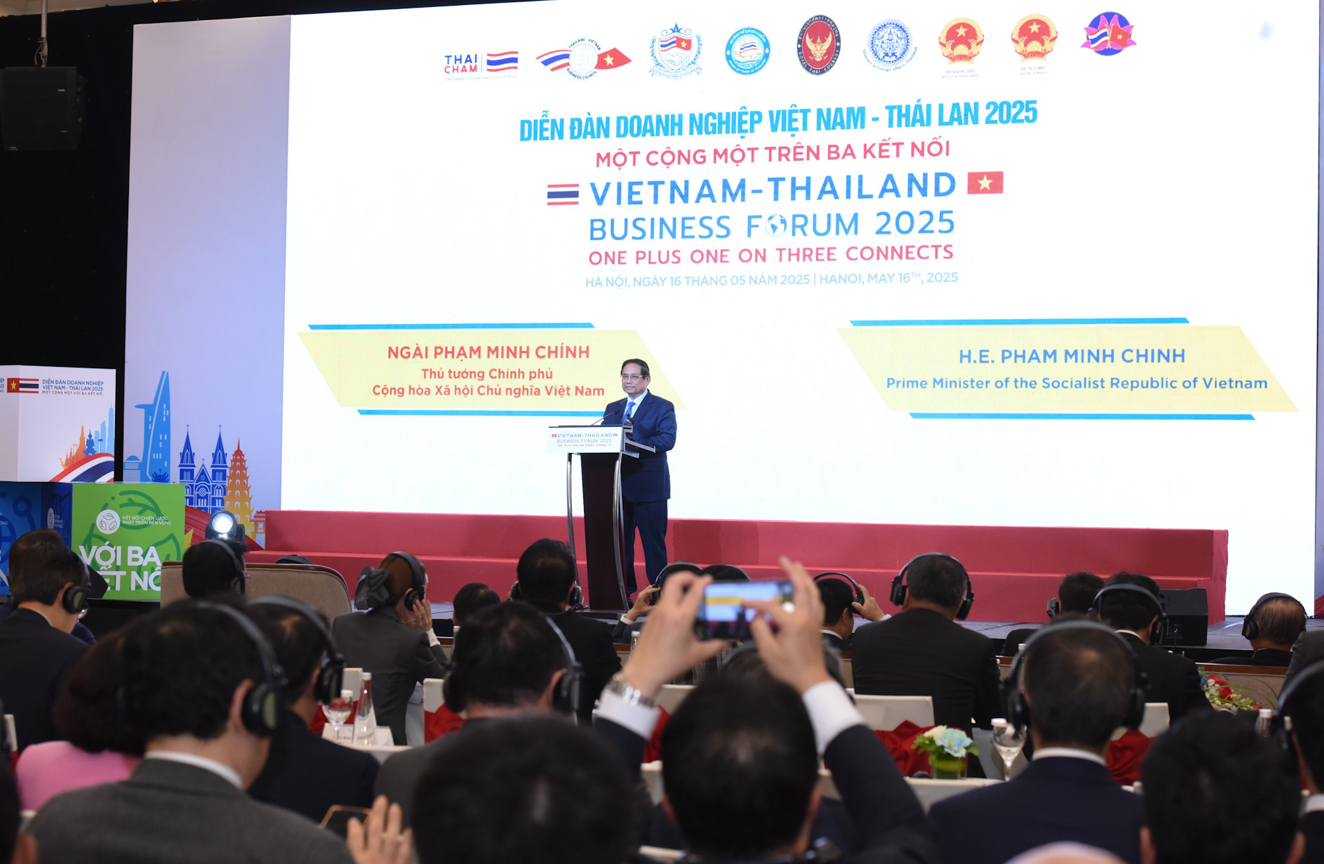 Quang cảnh Diễn đàn Doanh nghiệp Việt Nam-Thái Lan 2025.