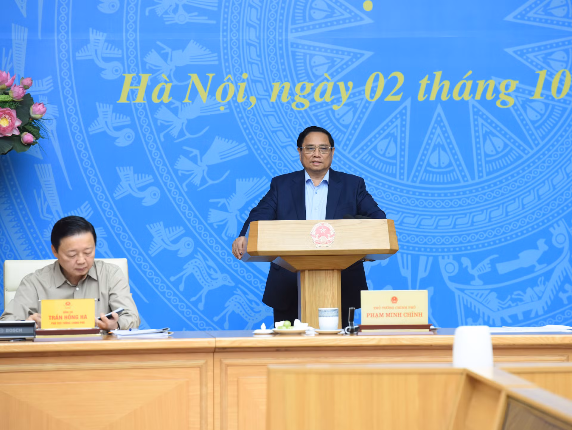 Thủ tướng Phạm Minh Chính chủ trì Phiên họp lần thứ 5 của Ban Chỉ đạo quốc gia triển khai thực hiện cam kết của Việt Nam tại COP26