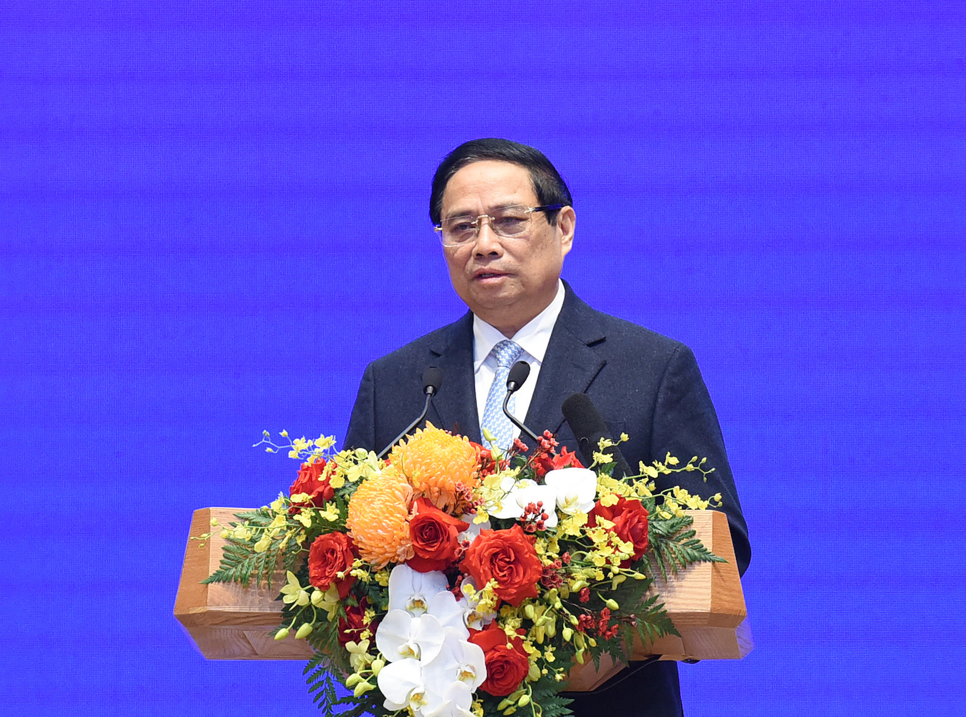 Thủ tướng Phạm Minh Chính phát biểu tại Lễ trao tặng.