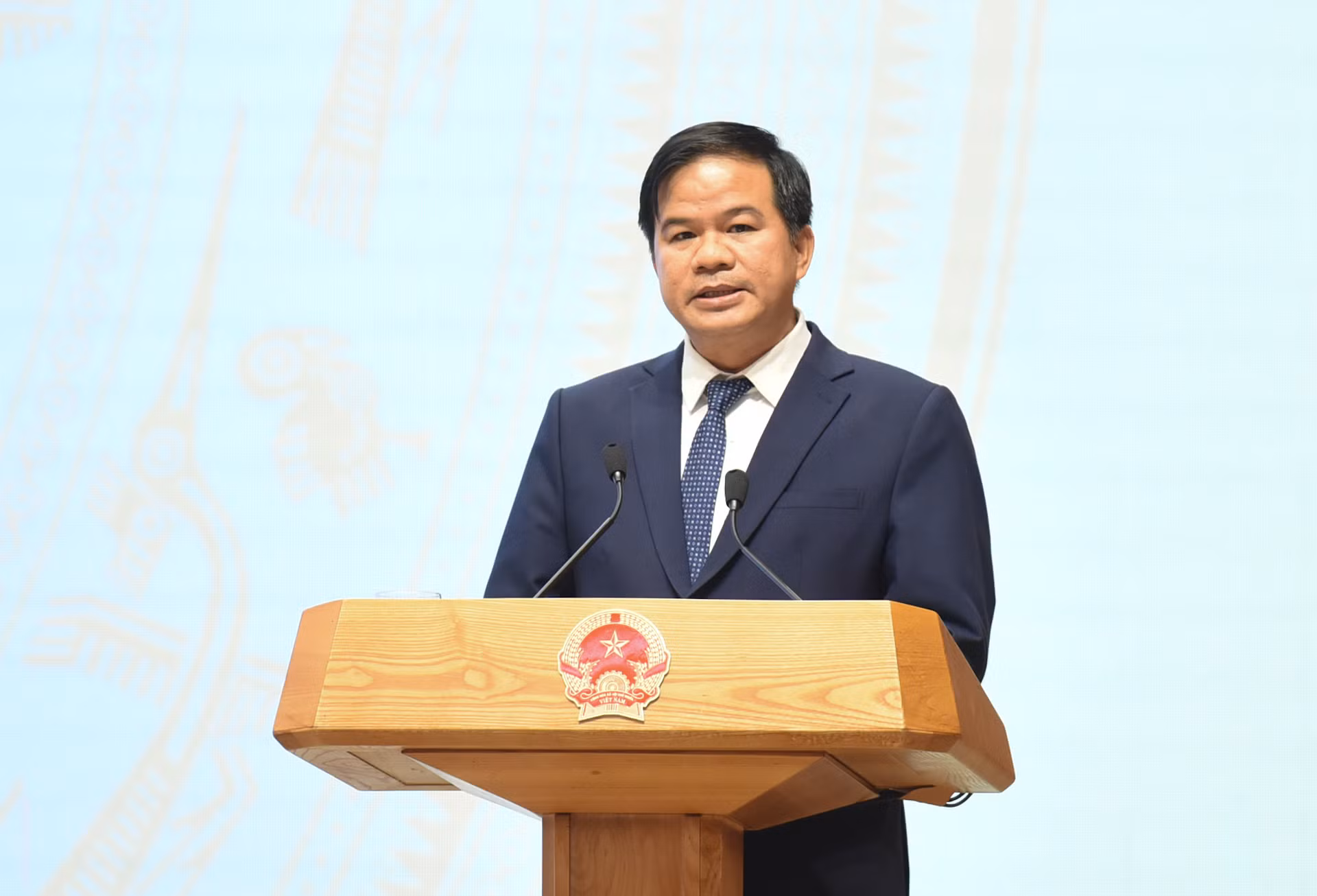 Giám đốc Bệnh viện Bạch Mai Đào Xuân Cơ phát biểu. Giám đốc Bệnh viện Bạch Mai Đào Xuân Cơ phát biểu.