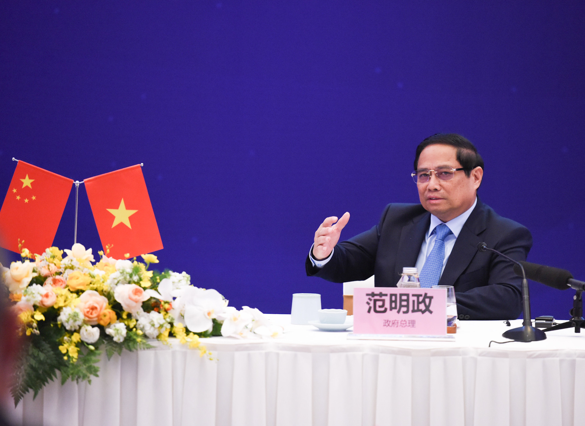 Thủ tướng Phạm Minh Chính phát biểu.