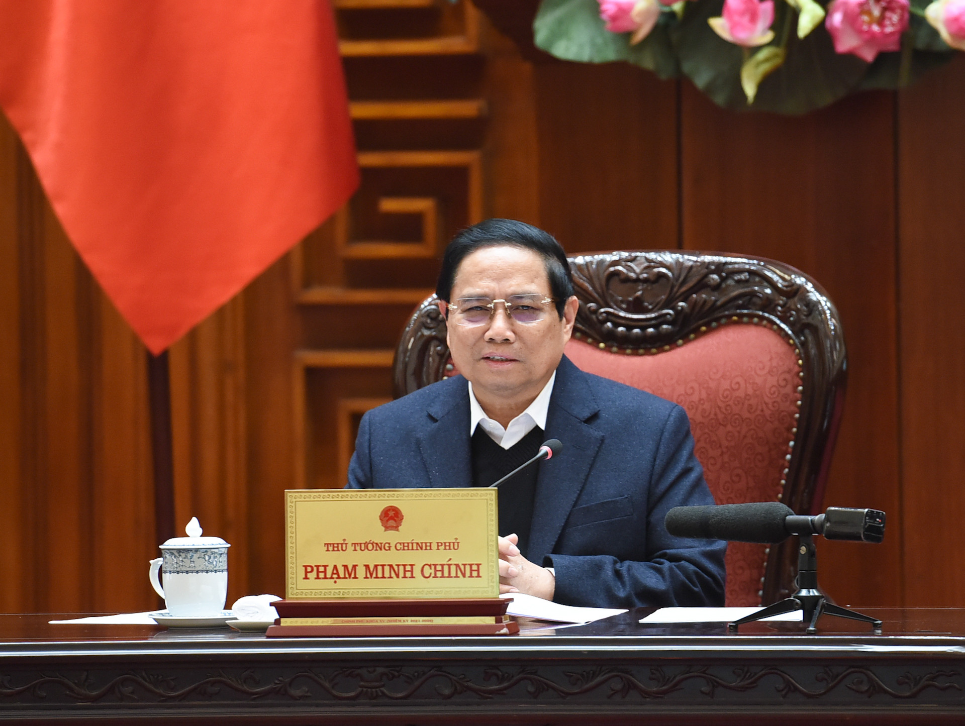 Thủ tướng Phạm Minh Chính chủ trì Phiên họp thứ 11 Ban Chỉ đạo tinh gọn bộ máy của Chính phủ.