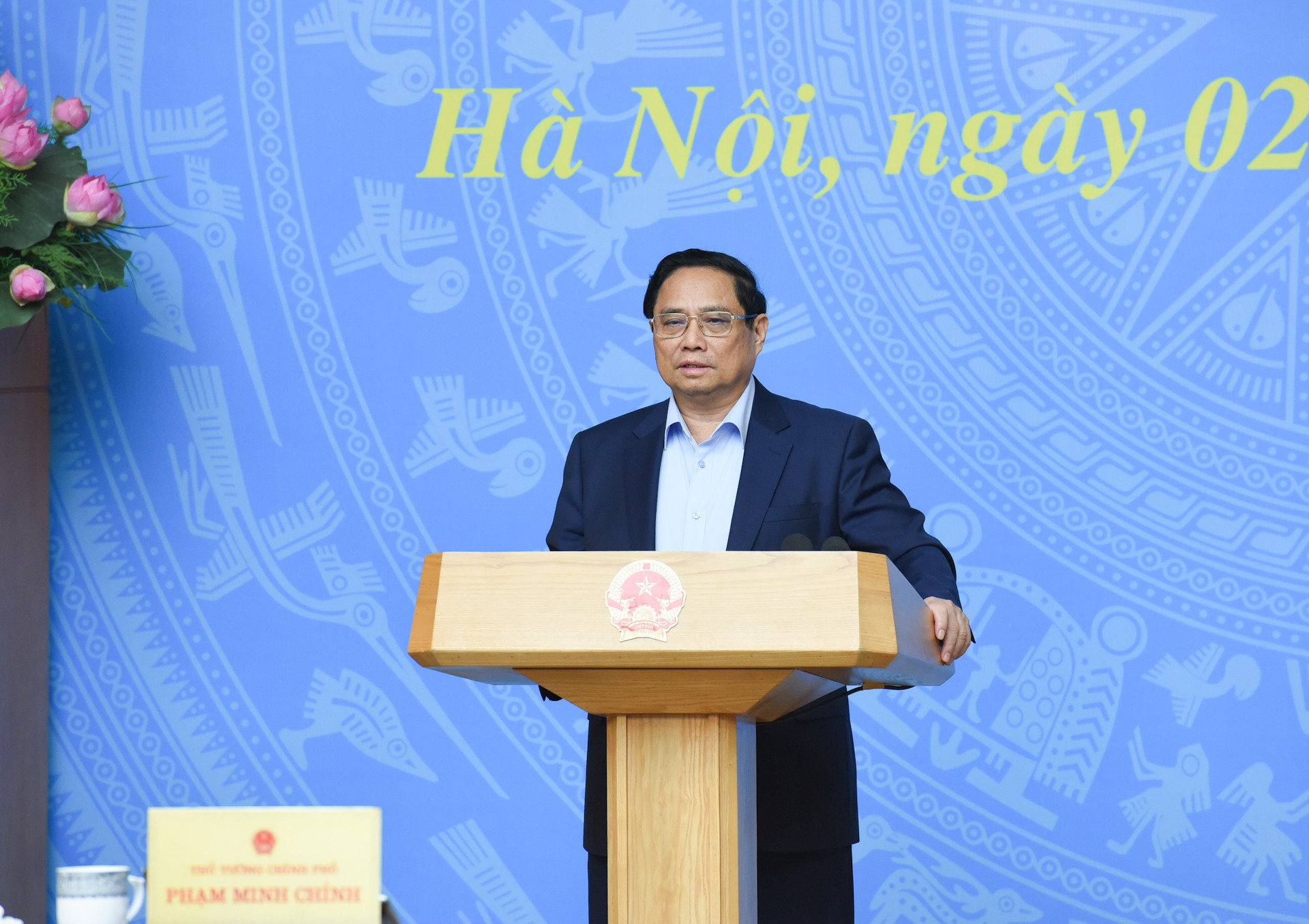 [Ảnh] Thủ tướng Phạm Minh Chính chủ trì Phiên họp lần thứ 5 của Ban Chỉ đạo COP26 ảnh 2