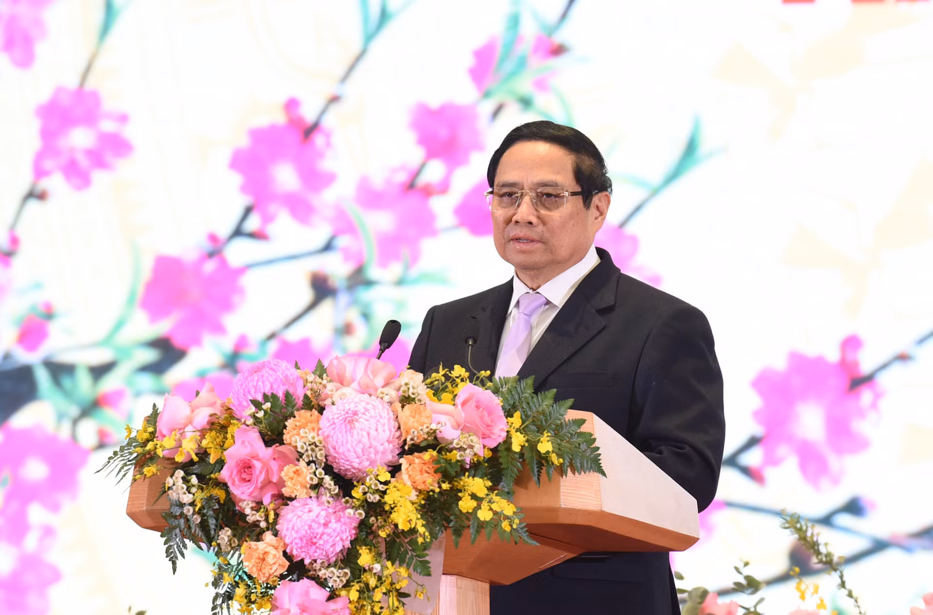 Thủ tướng Phạm Minh Chính chúc mừng năm mới các Đại sứ, Trưởng đại diện các tổ chức quốc tế tại Việt Nam.