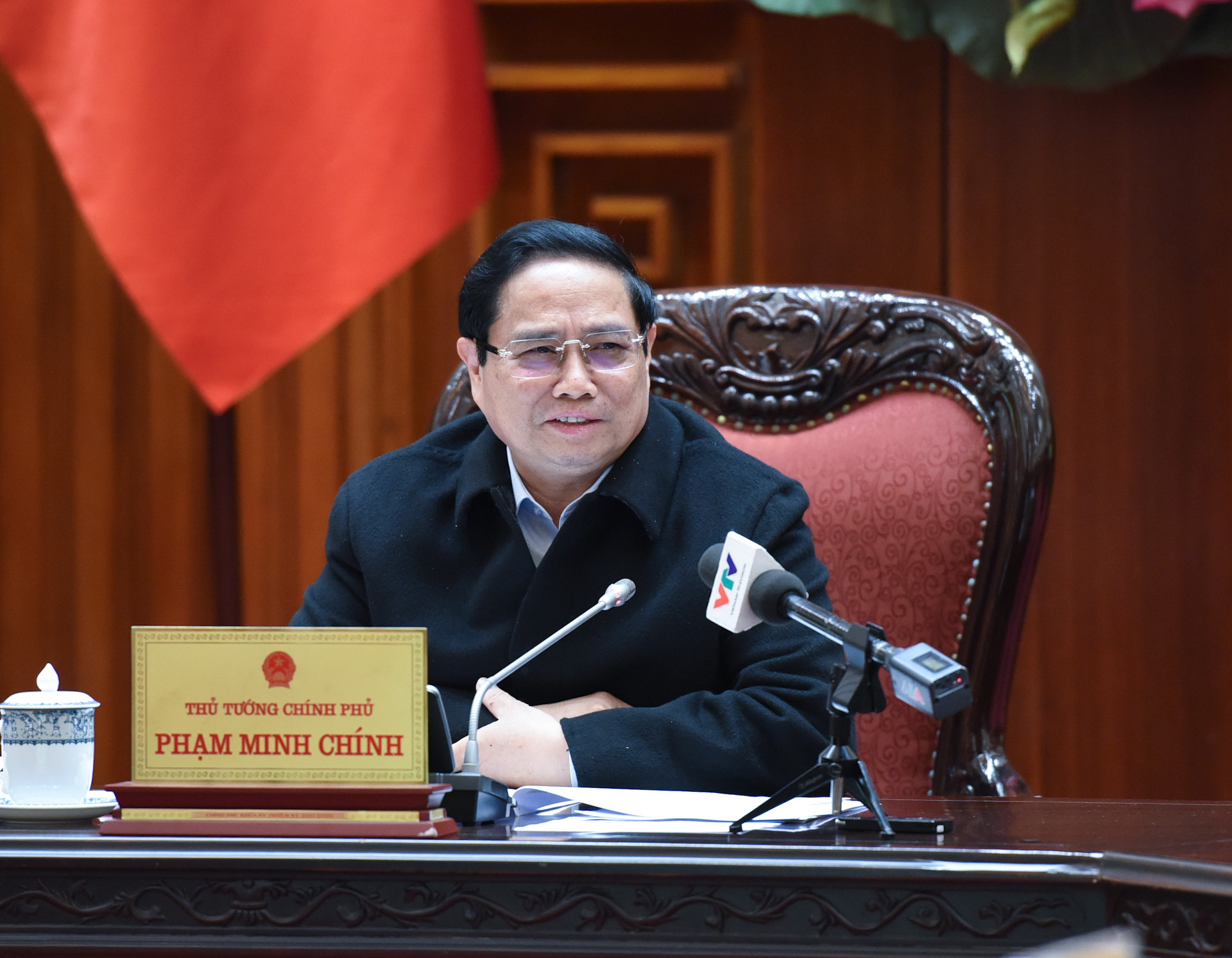 Thủ tướng Phạm Minh Chính chủ trì Phiên họp lần thứ 9 Ban Chỉ đạo tinh gọn bộ máy của Chính phủ.