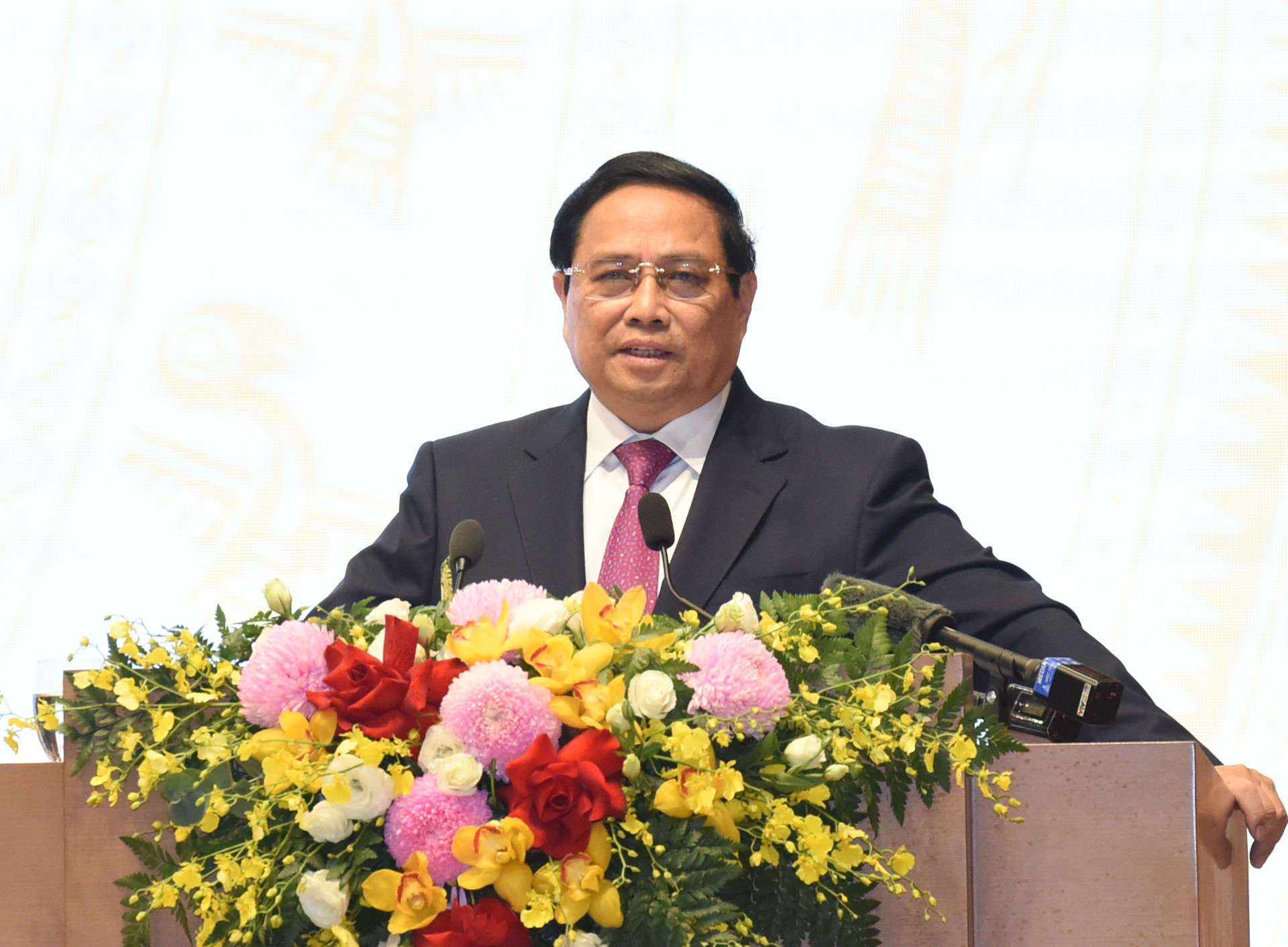 Thủ tướng Phạm Minh Chính phát biểu tại Hội nghị.