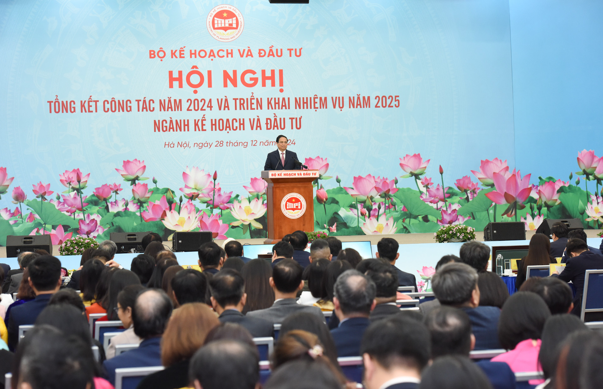 [Ảnh] Thủ tướng Phạm Minh Chính dự Hội nghị triển khai nhiệm vụ năm 2025 của ngành Kế hoạch và Đầu tư ảnh 2