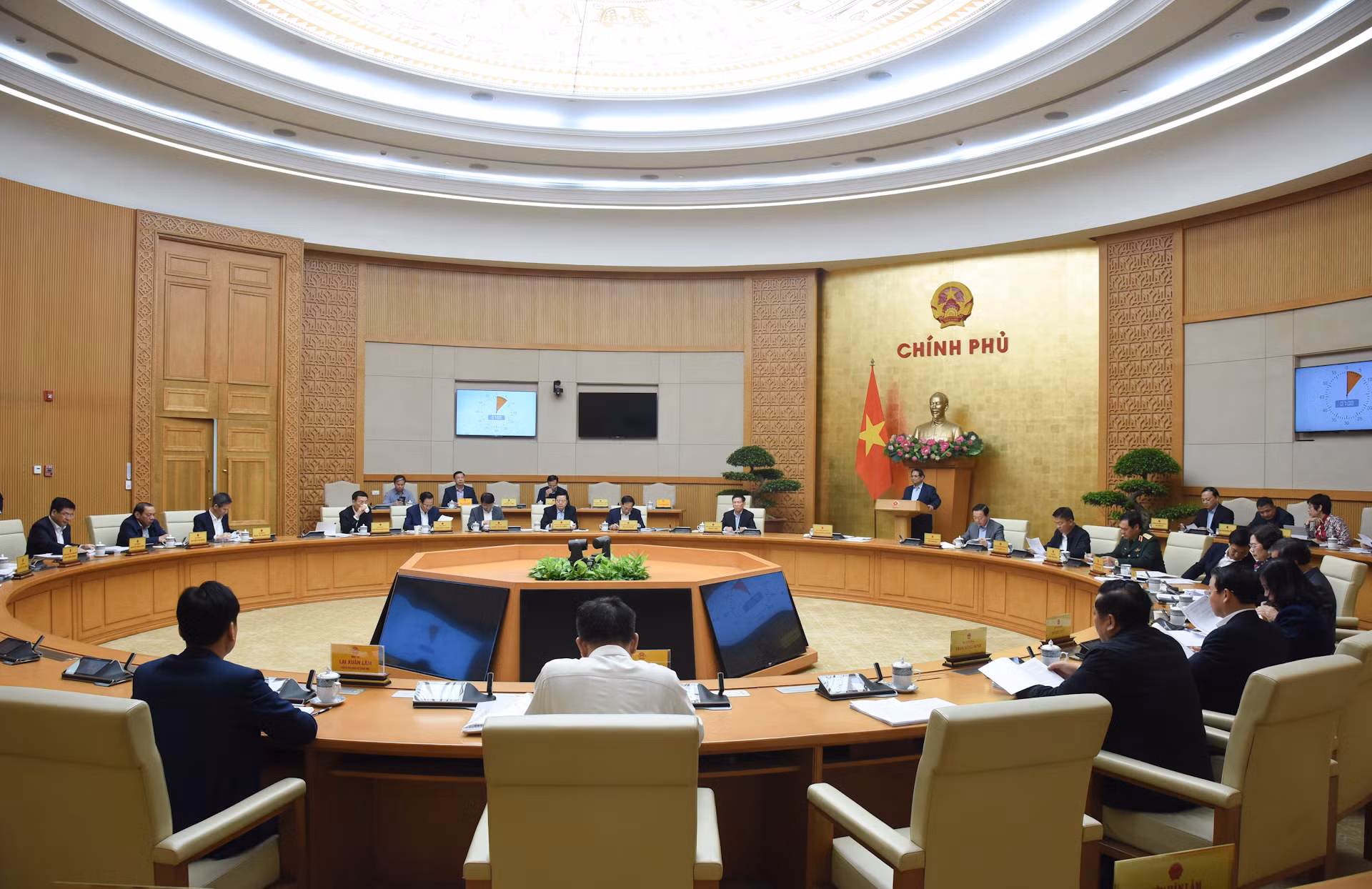 Phiên họp Chính phủ chuyên đề về xây dựng pháp luật tháng 3/2025.