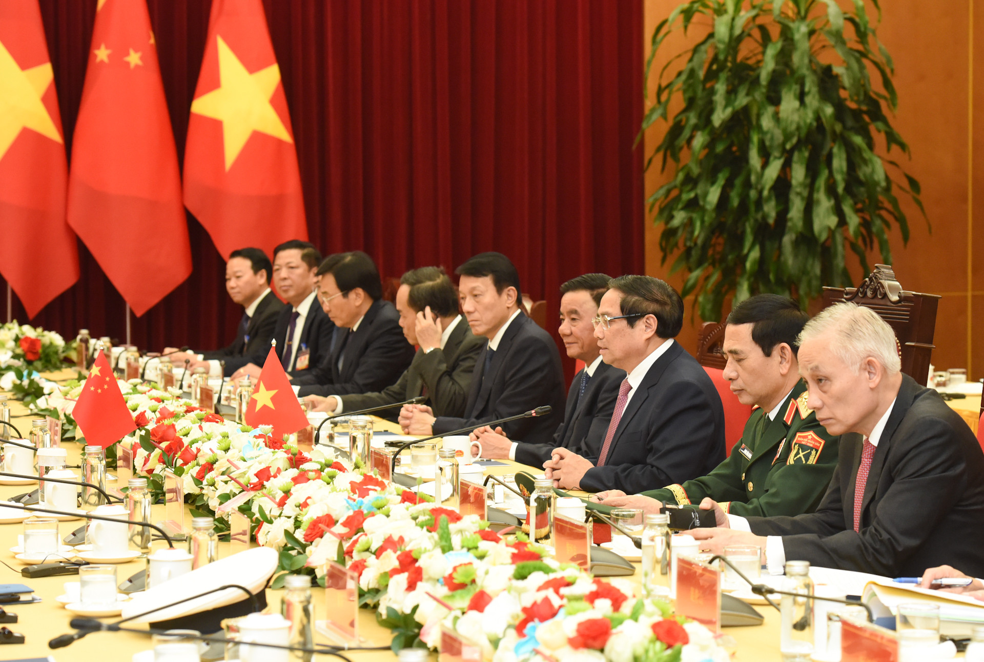 [Ảnh] Thủ tướng Phạm Minh Chính hội kiến với Tổng Bí thư, Chủ tịch Trung Quốc Tập Cận Bình ảnh 3