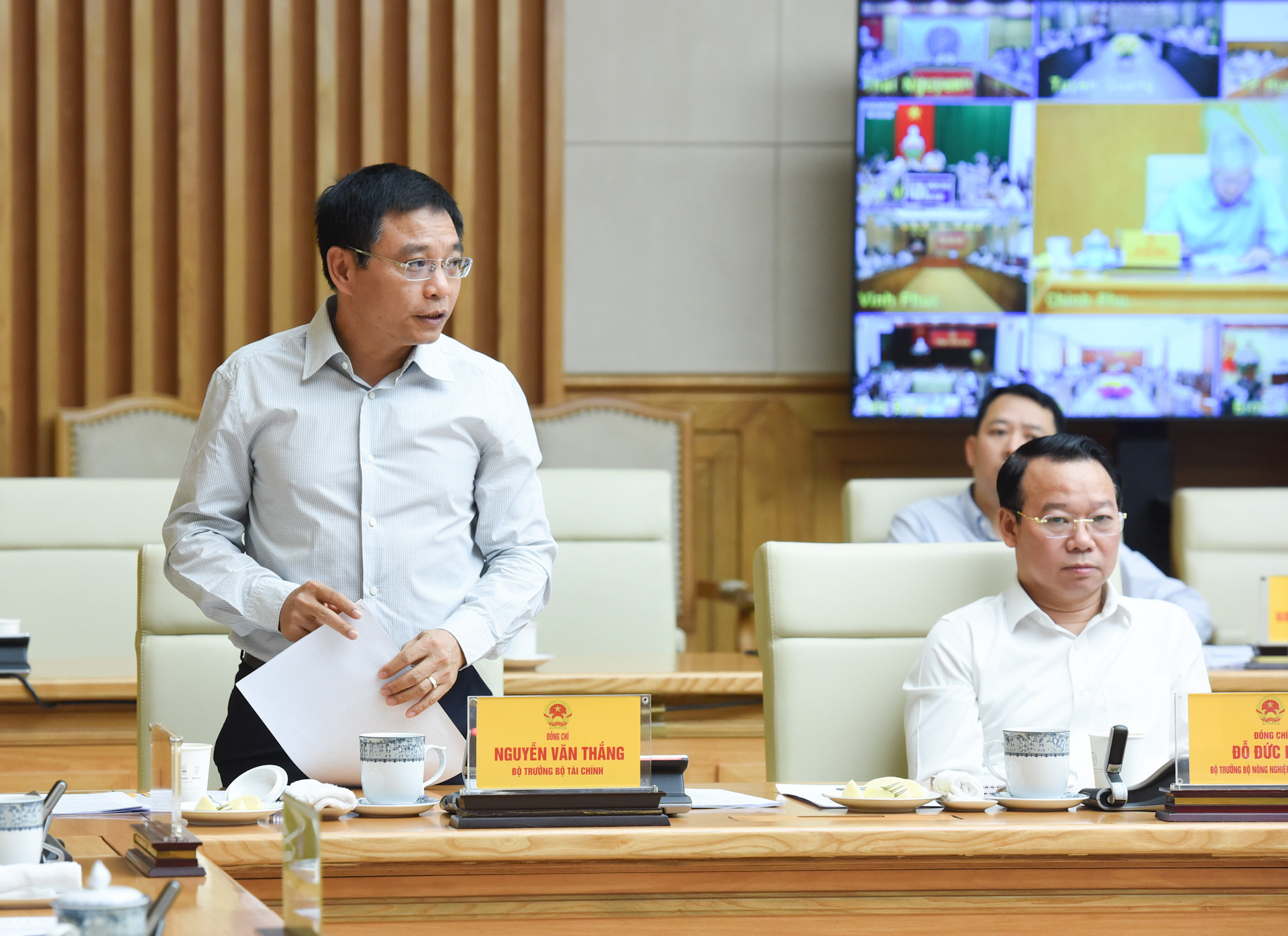 [Ảnh] Thủ tướng Phạm Minh Chính chủ trì phiên họp lần thứ tư Ban Chỉ đạo xóa nhà tạm, nhà dột nát ảnh 6