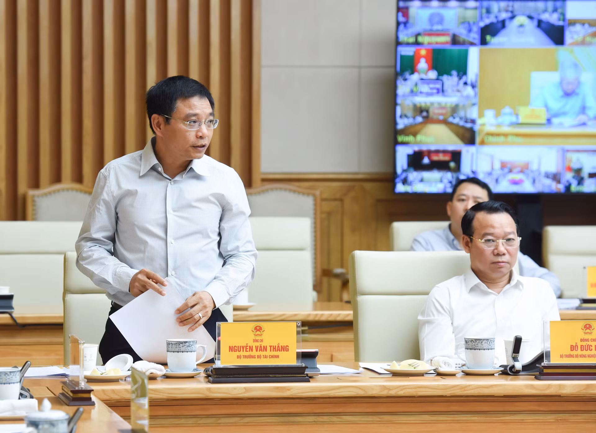 [Ảnh] Thủ tướng Phạm Minh Chính chủ trì phiên họp lần thứ tư Ban Chỉ đạo xóa nhà tạm, nhà dột nát ảnh 6