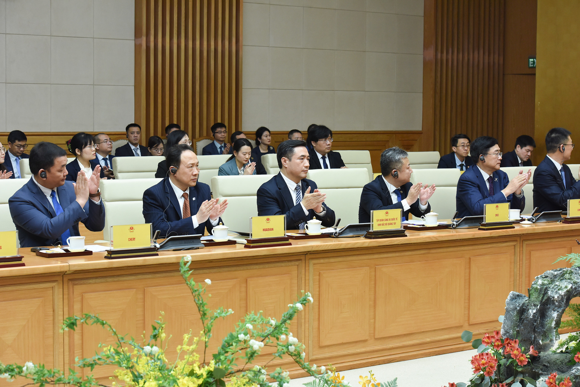 Các doanh nghiệp Trung Quốc tham dự Tọa đàm.