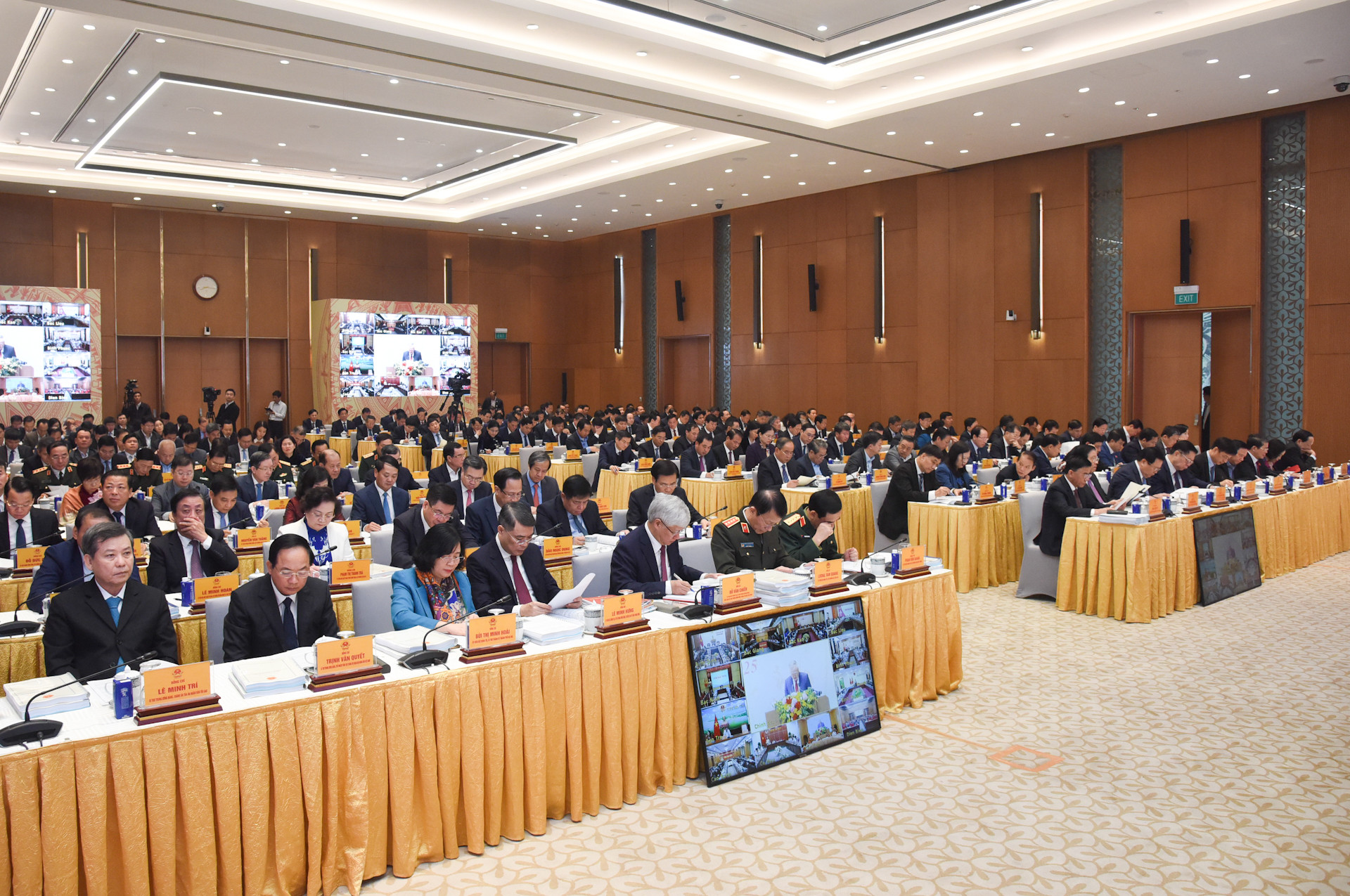 Đại biểu đại diện các bộ, ngành tham dự Hội nghị.