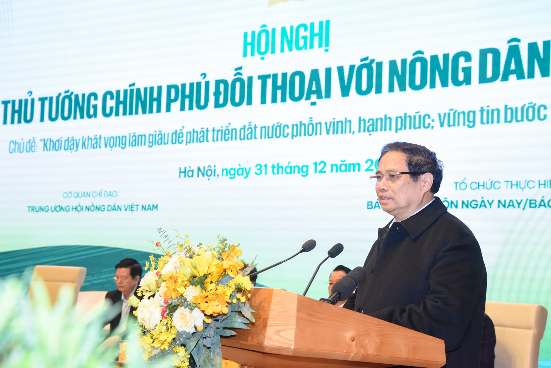 Thủ tướng Phạm Minh Chính phát biểu ý kiến tại hội nghị.