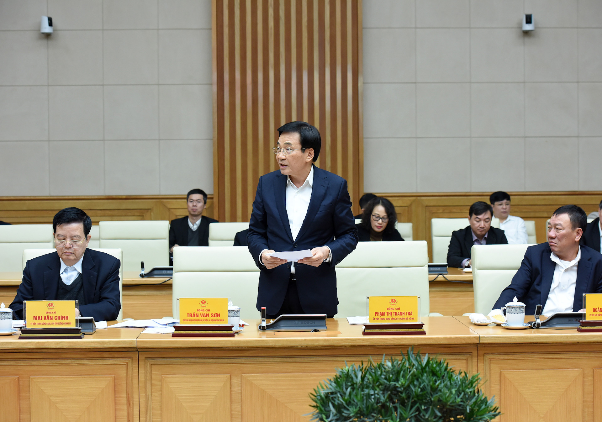 [Ảnh] Công bố Quyết định thành lập Đoàn kiểm tra đối với Đảng ủy Chính phủ, Đảng ủy Quốc hội ảnh 7