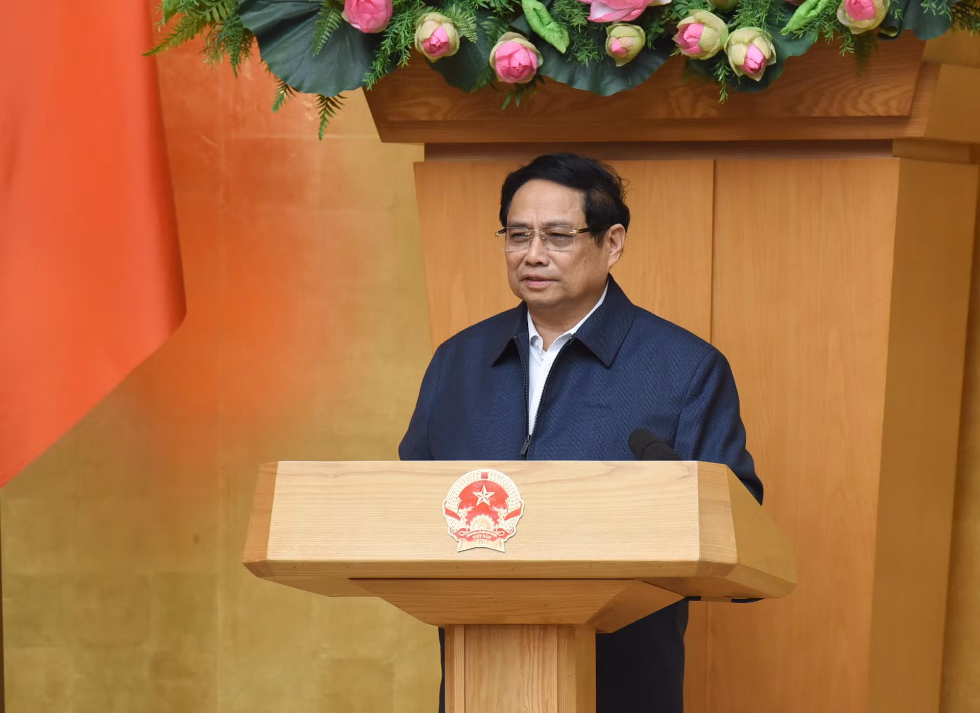 Thủ tướng Phạm Minh Chính chủ trì phiên họp.