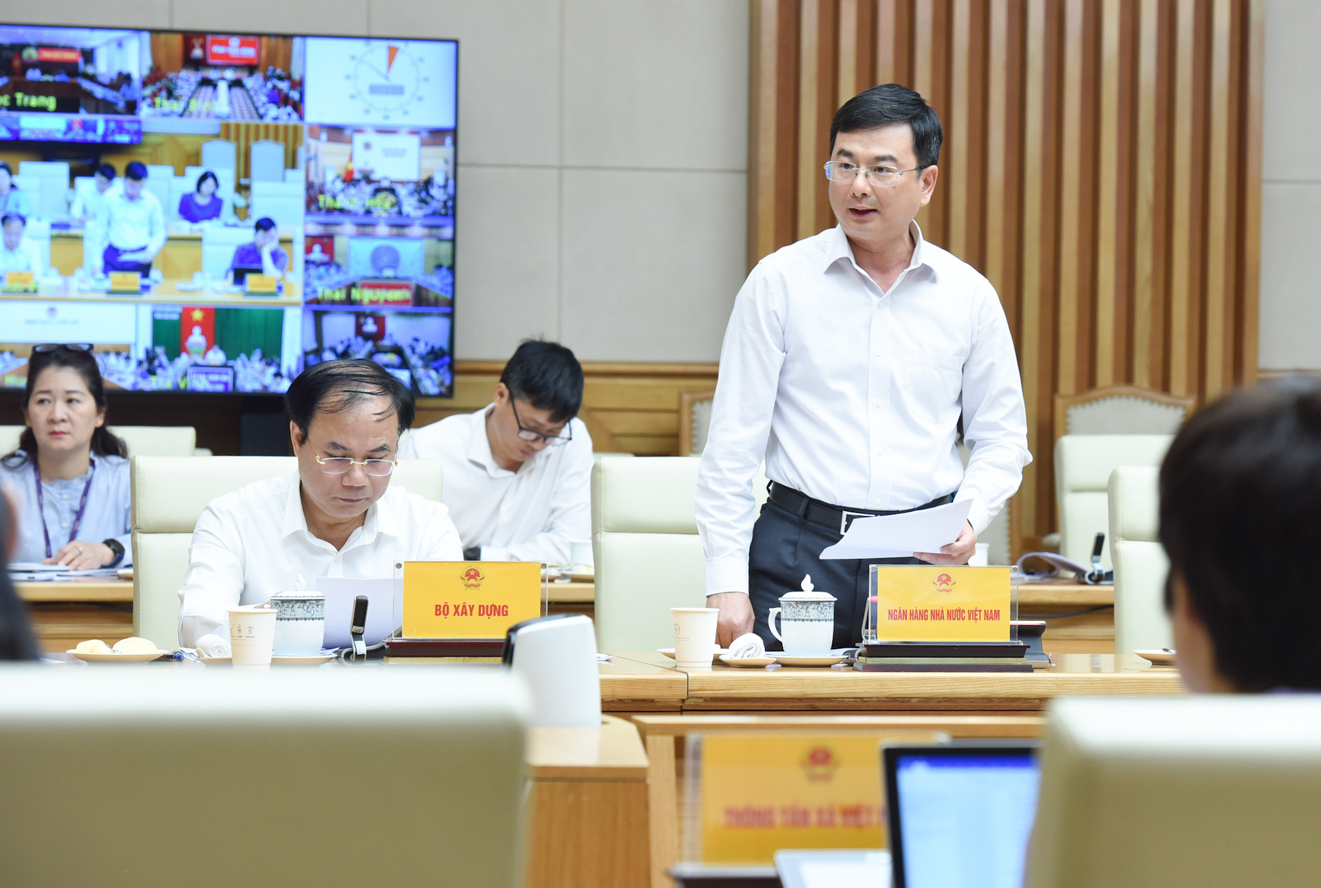 [Ảnh] Thủ tướng Phạm Minh Chính chủ trì phiên họp lần thứ tư Ban Chỉ đạo xóa nhà tạm, nhà dột nát ảnh 10