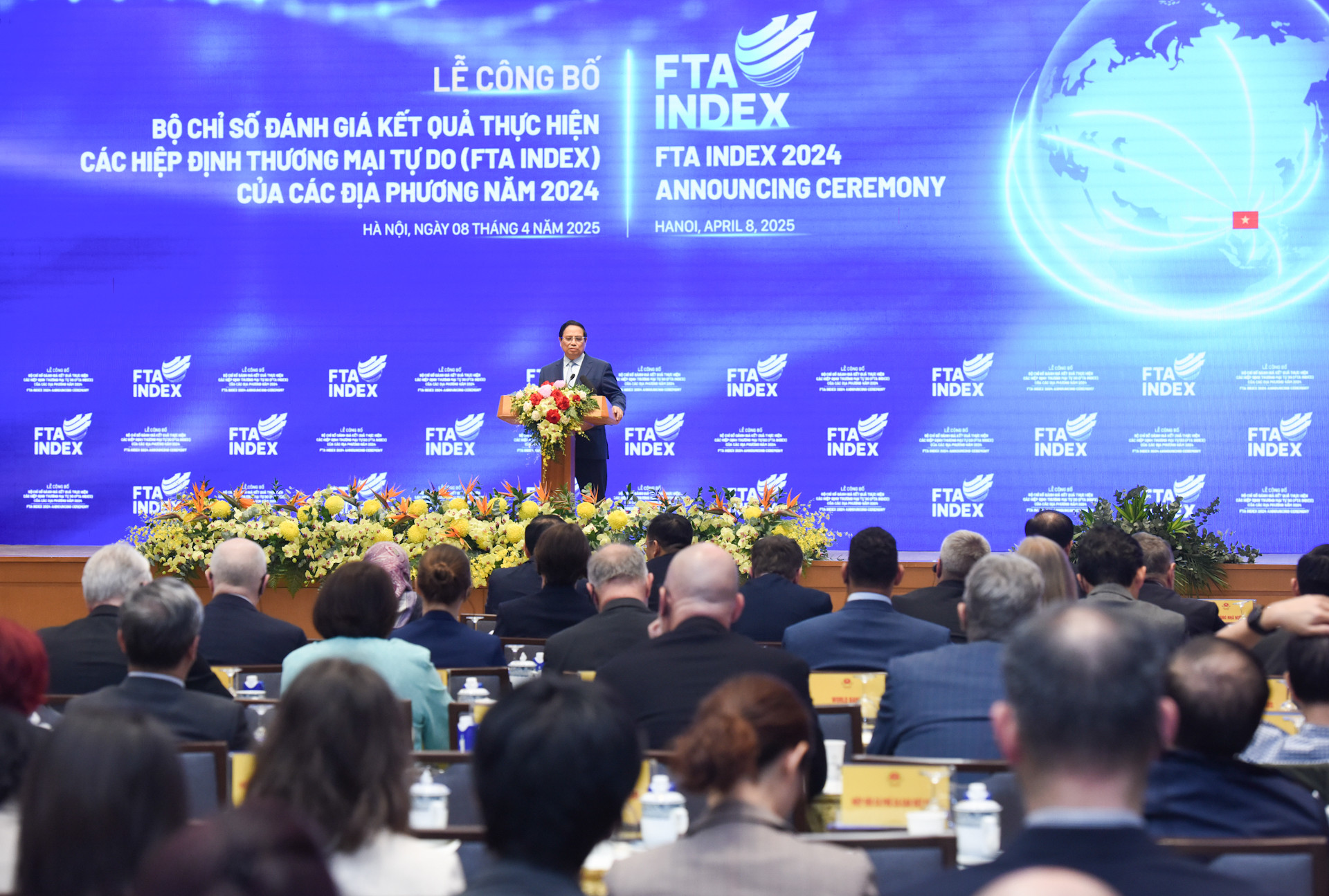 Quang cảnh buổi lễ.