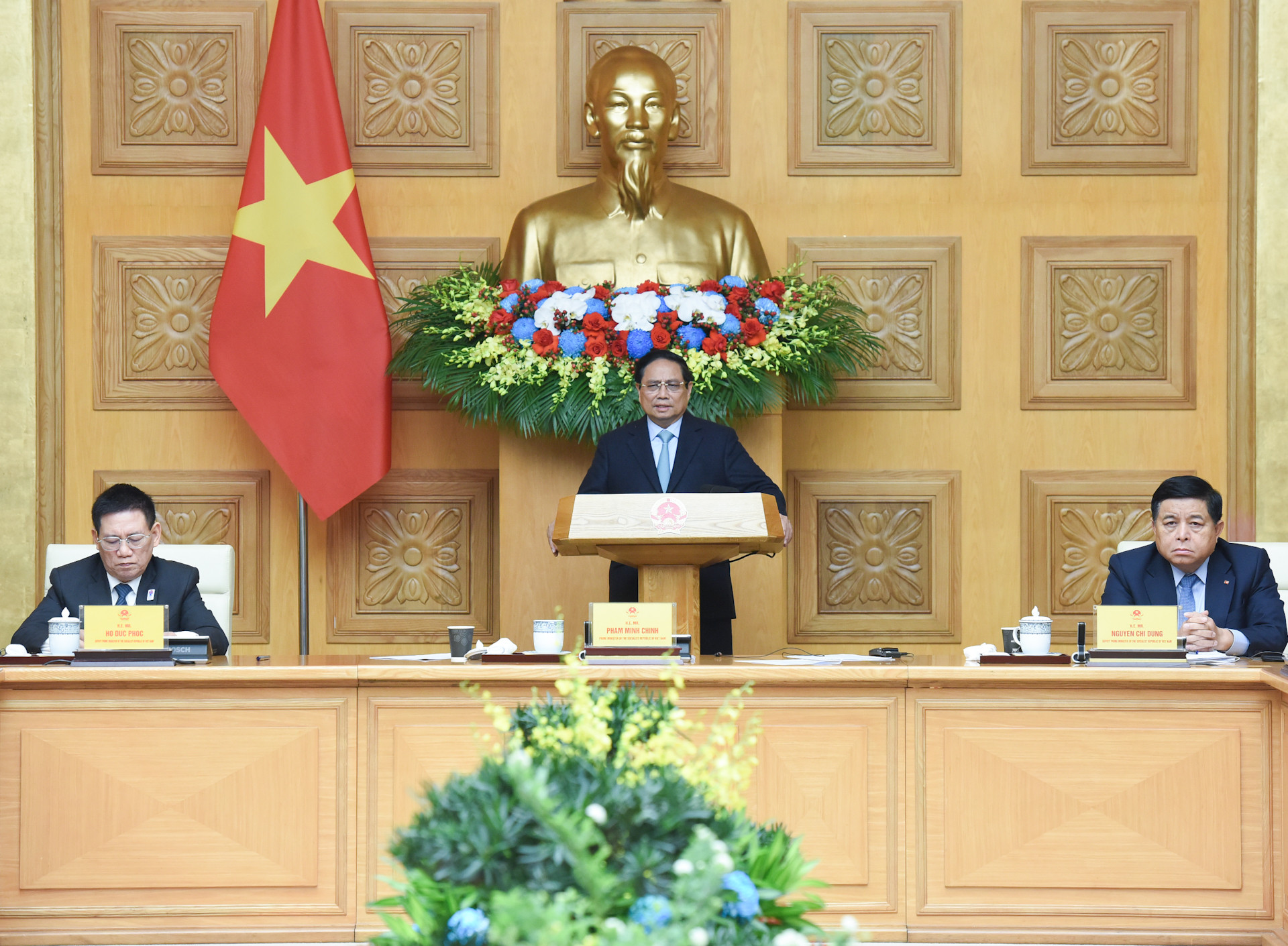 [Ảnh ] Thủ tướng Phạm Minh Chính chủ trì tọa đàm với các doanh nghiệp Nhật Bản ảnh 2