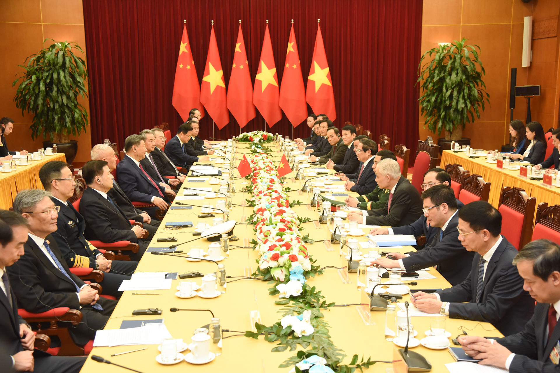 [Ảnh] Thủ tướng Phạm Minh Chính hội kiến với Tổng Bí thư, Chủ tịch Trung Quốc Tập Cận Bình ảnh 5