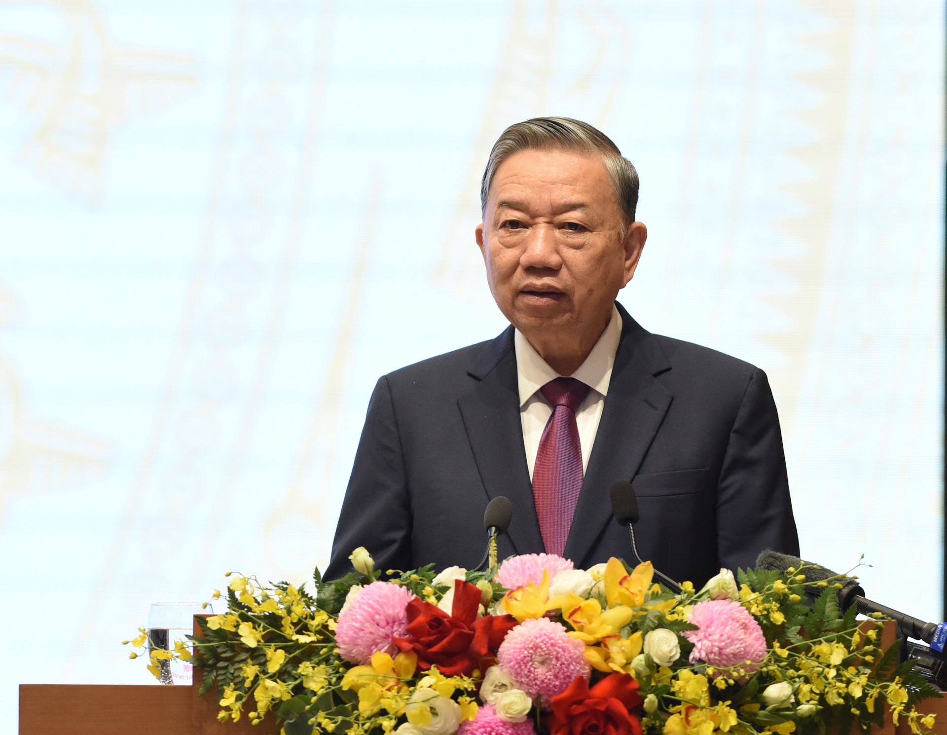 Tổng Bí thư Tô Lâm phát biểu chỉ đạo Hội nghị.