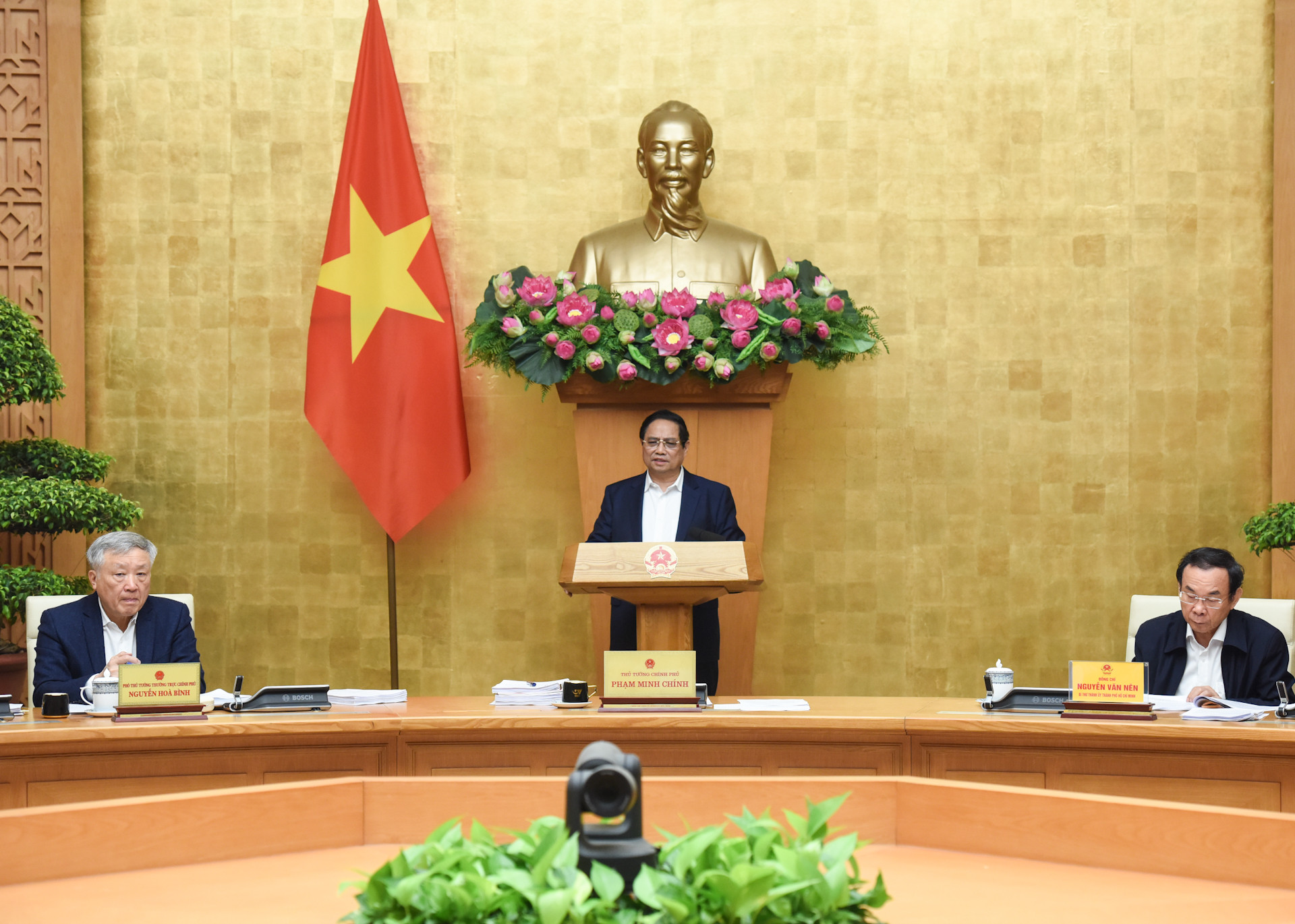 Thủ tướng Phạm Minh Chính chủ trì Phiên họp Chính phủ thường kỳ tháng 3 năm 2025.