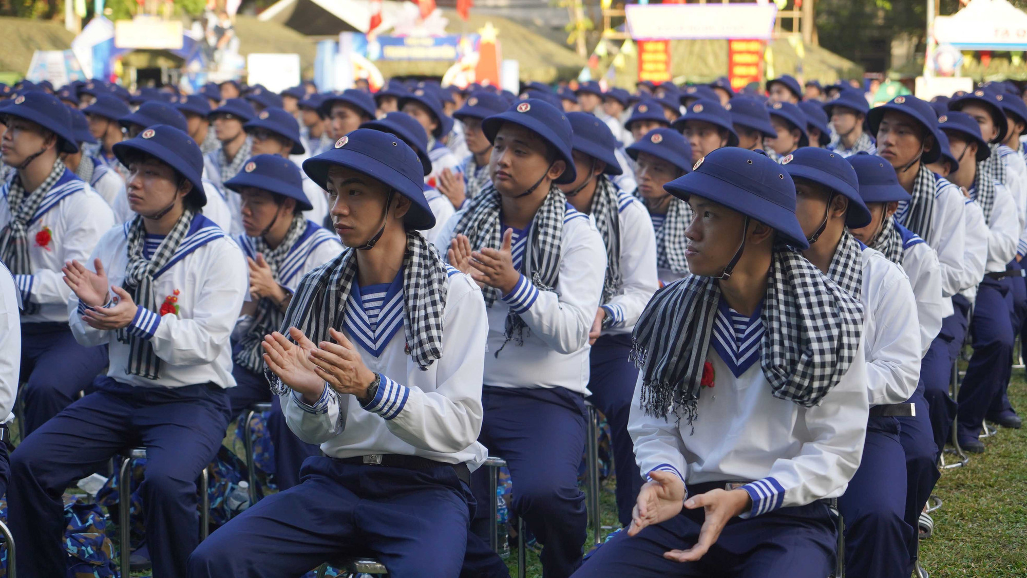 Năm nay có 49% tân binh có trình độ đại học, cao đẳng, trung cấp.