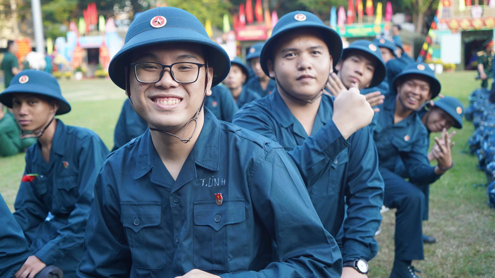 Đặc biệt về sức khỏe nghĩa vụ quân sự năm nay công dân nhận lệnh gọi nhập ngũ có sức khỏe loại 1, loại 2 đạt 90,21% so với chỉ tiêu.