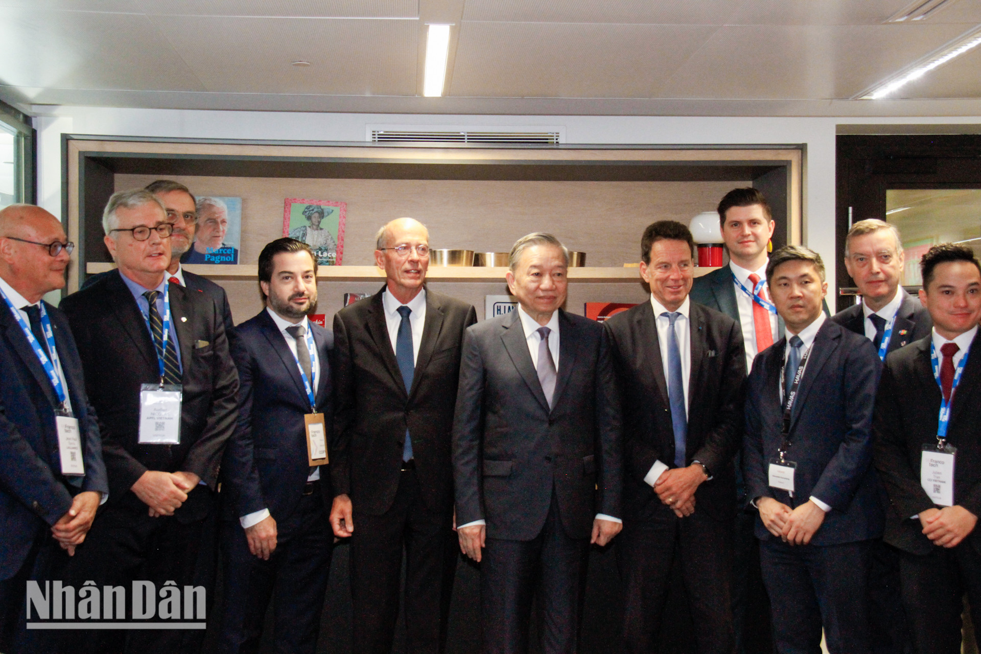 [Ảnh] Hoạt động của Tổng Bí thư, Chủ tịch nước Tô Lâm tại FrancoTech ảnh 11