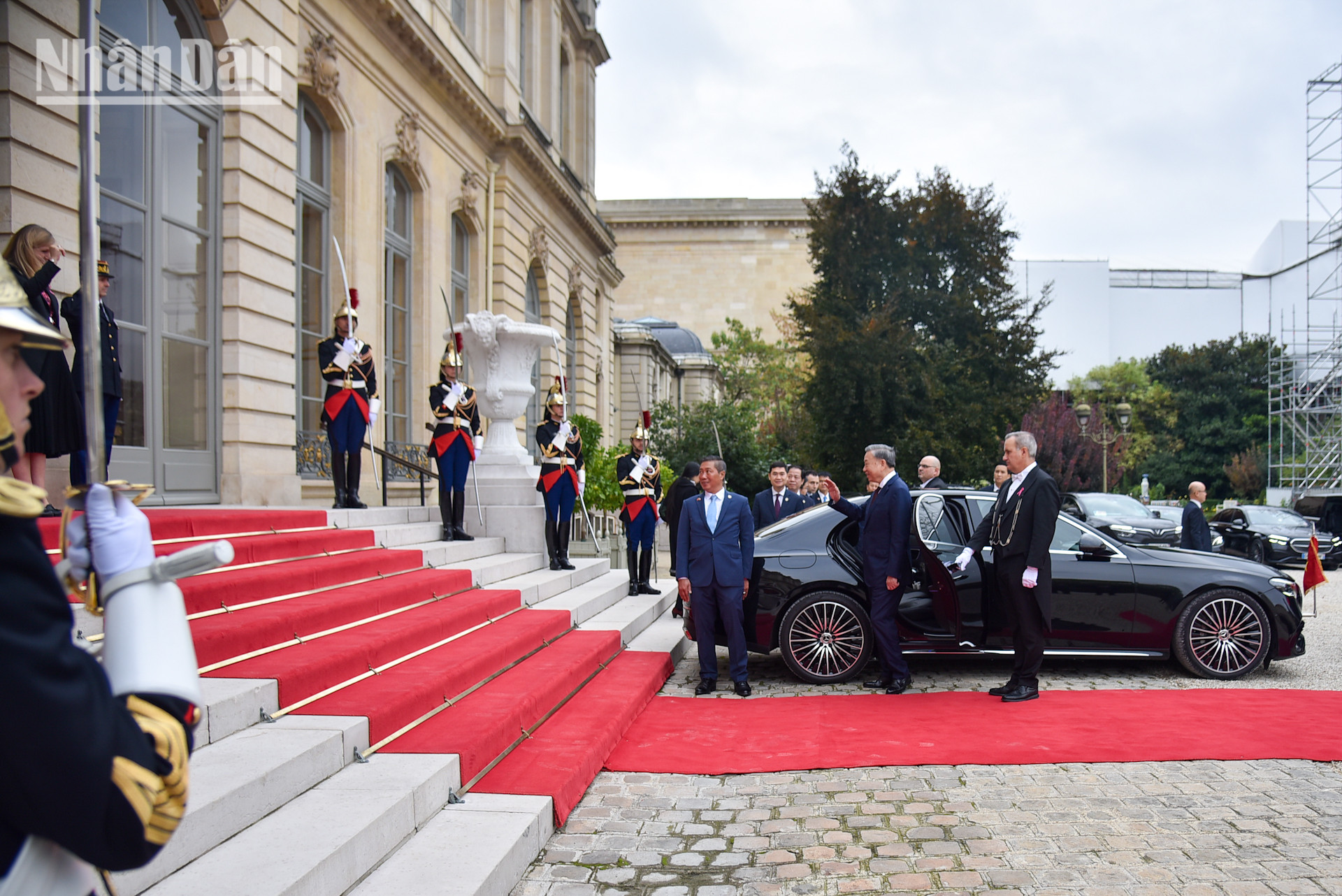 [Ảnh] Tổng Bí thư, Chủ tịch nước Tô Lâm hội kiến Chủ tịch Quốc hội Pháp ảnh 11