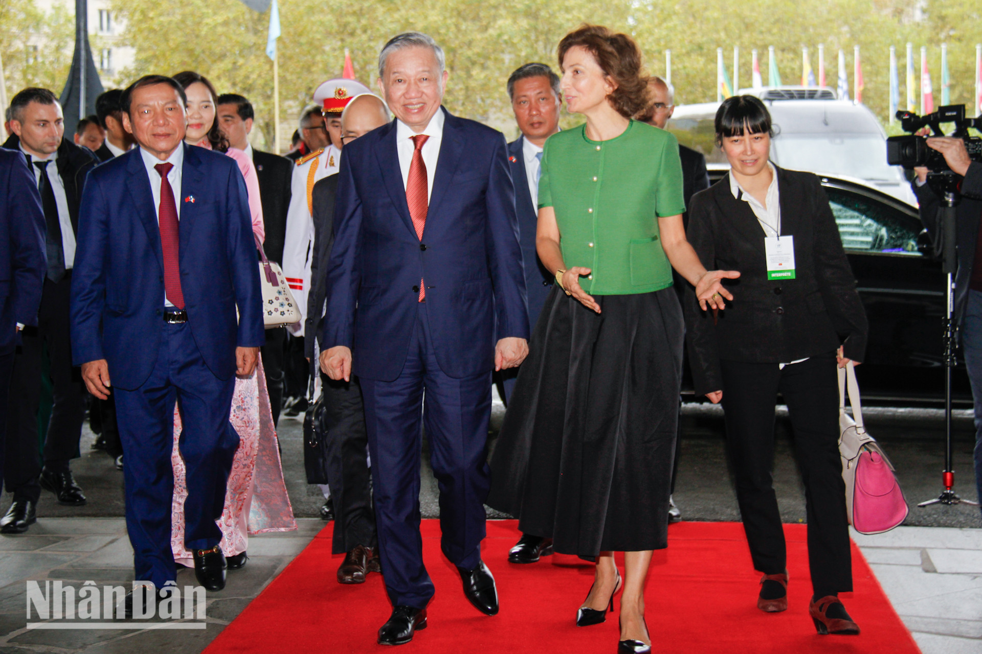 [Ảnh] Tổng Bí thư, Chủ tịch nước Tô Lâm thăm chính thức Trụ sở UNESCO ảnh 2