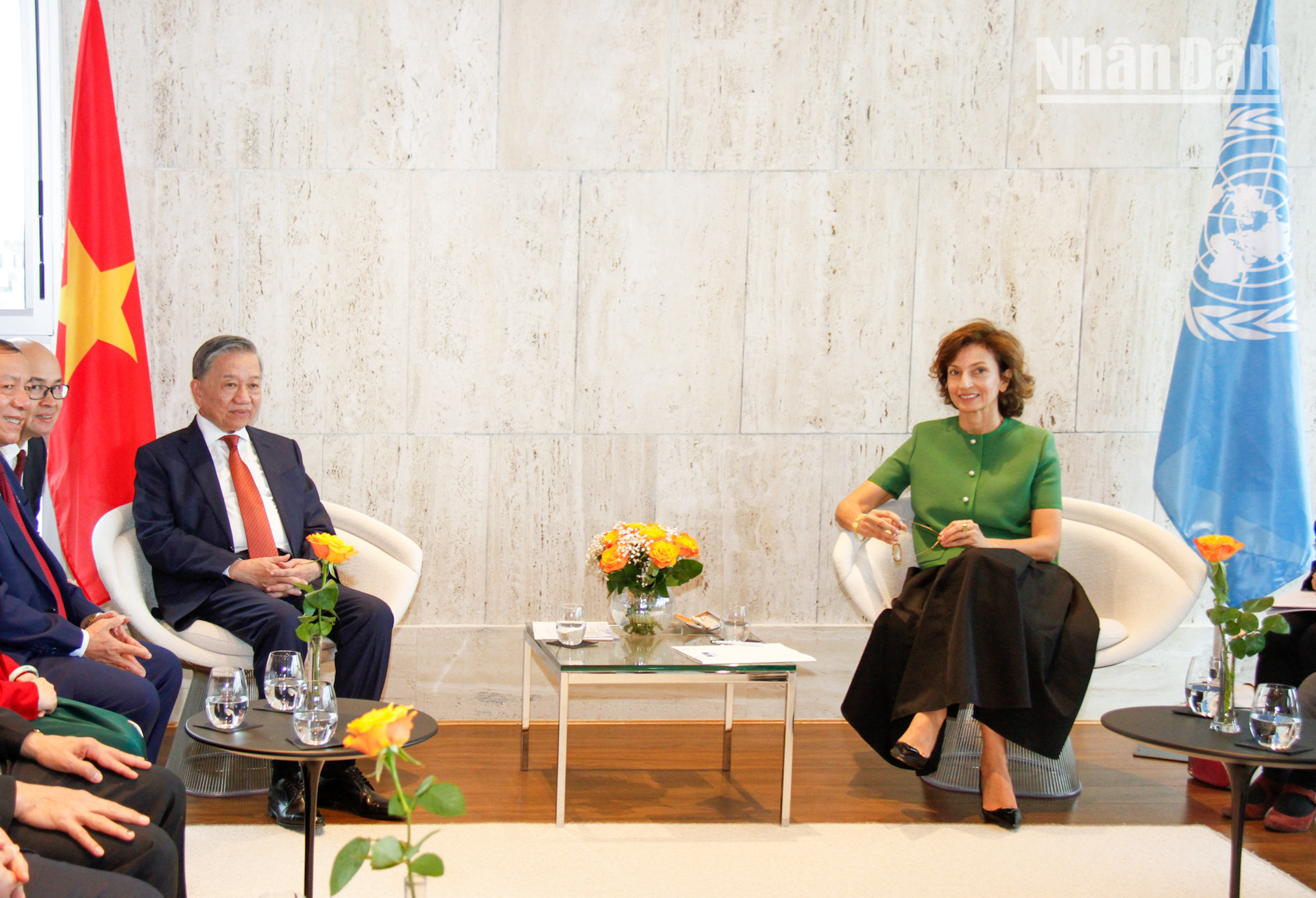 [Ảnh] Tổng Bí thư, Chủ tịch nước Tô Lâm thăm chính thức Trụ sở UNESCO ảnh 7