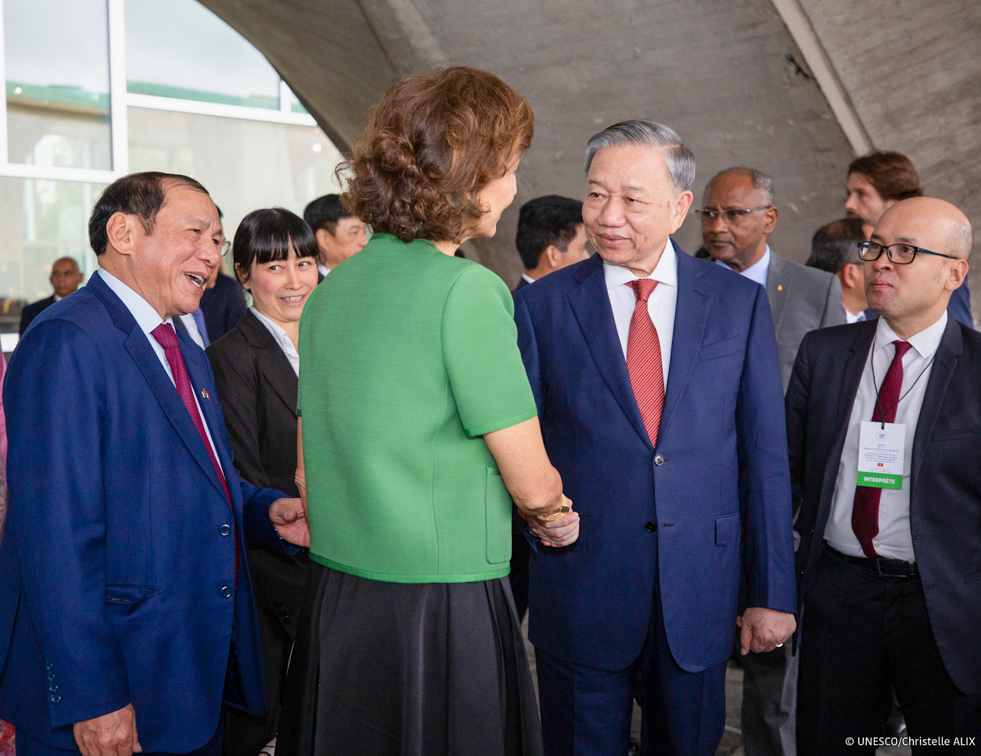 [Ảnh] Tổng Bí thư, Chủ tịch nước Tô Lâm thăm chính thức Trụ sở UNESCO ảnh 10