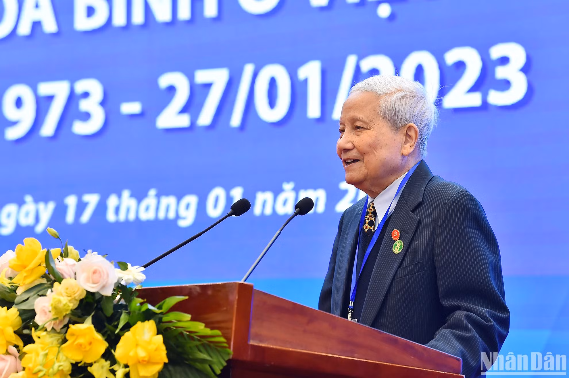 Nhà báo Hà Đăng chia sẻ những kỷ niệm trong quá trình đàm phán, ký kết Hiệp định Paris.
