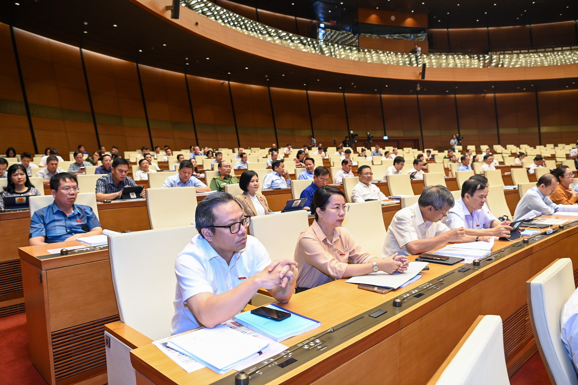 Các đại biểu dự hội nghị.