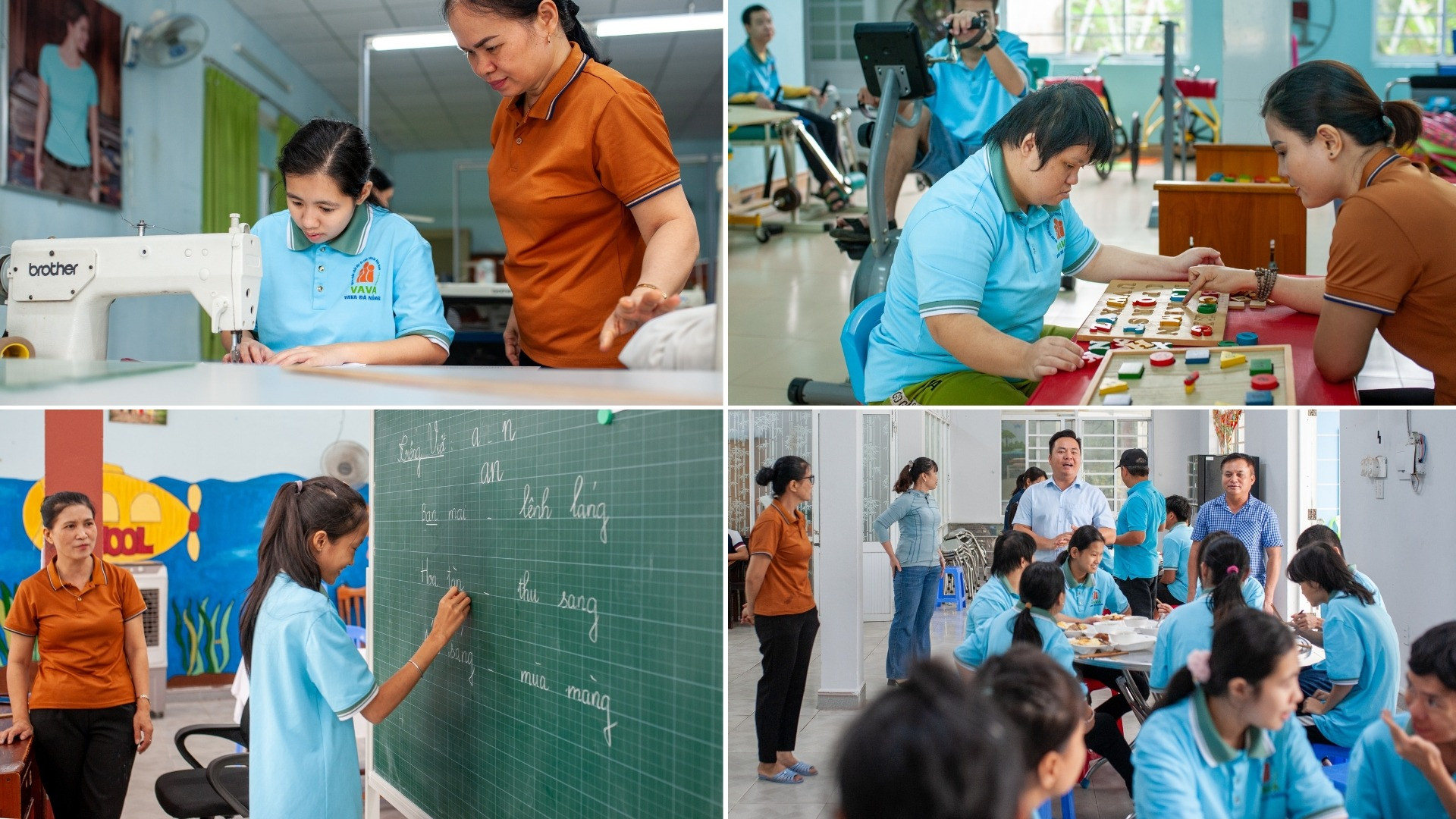 Một ngày tại Trung tâm Bảo trợ nạn nhân chất độc da cam và trẻ em bất hạnh thành phố Đà Nẵng. Một ngày tại Trung tâm Bảo trợ nạn nhân chất độc da cam và trẻ em bất hạnh thành phố Đà Nẵng.