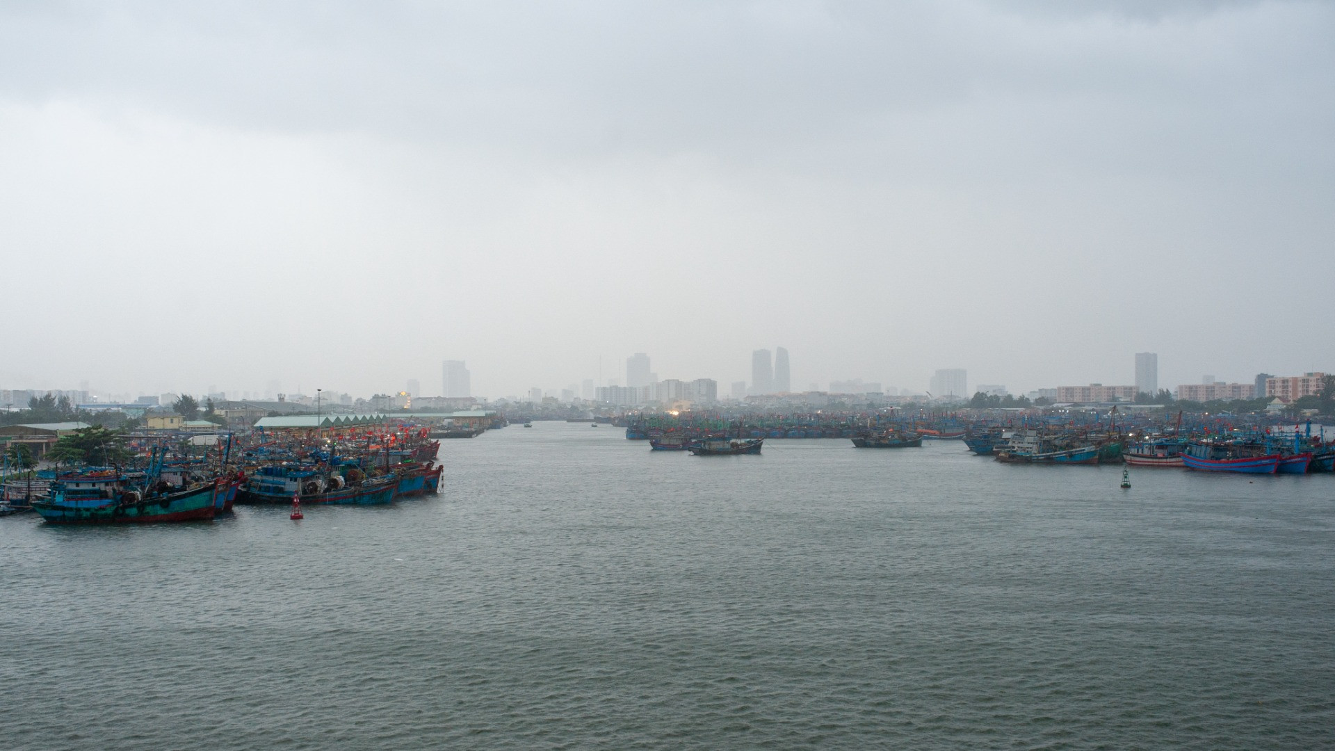 Trong những đợt mưa bão, âu thuyền Thọ Quang là điểm neo trú, tránh bão của nhiều tàu cá trên địa bàn thành phố Đà Nẵng và các tỉnh duyên hải miền trung.