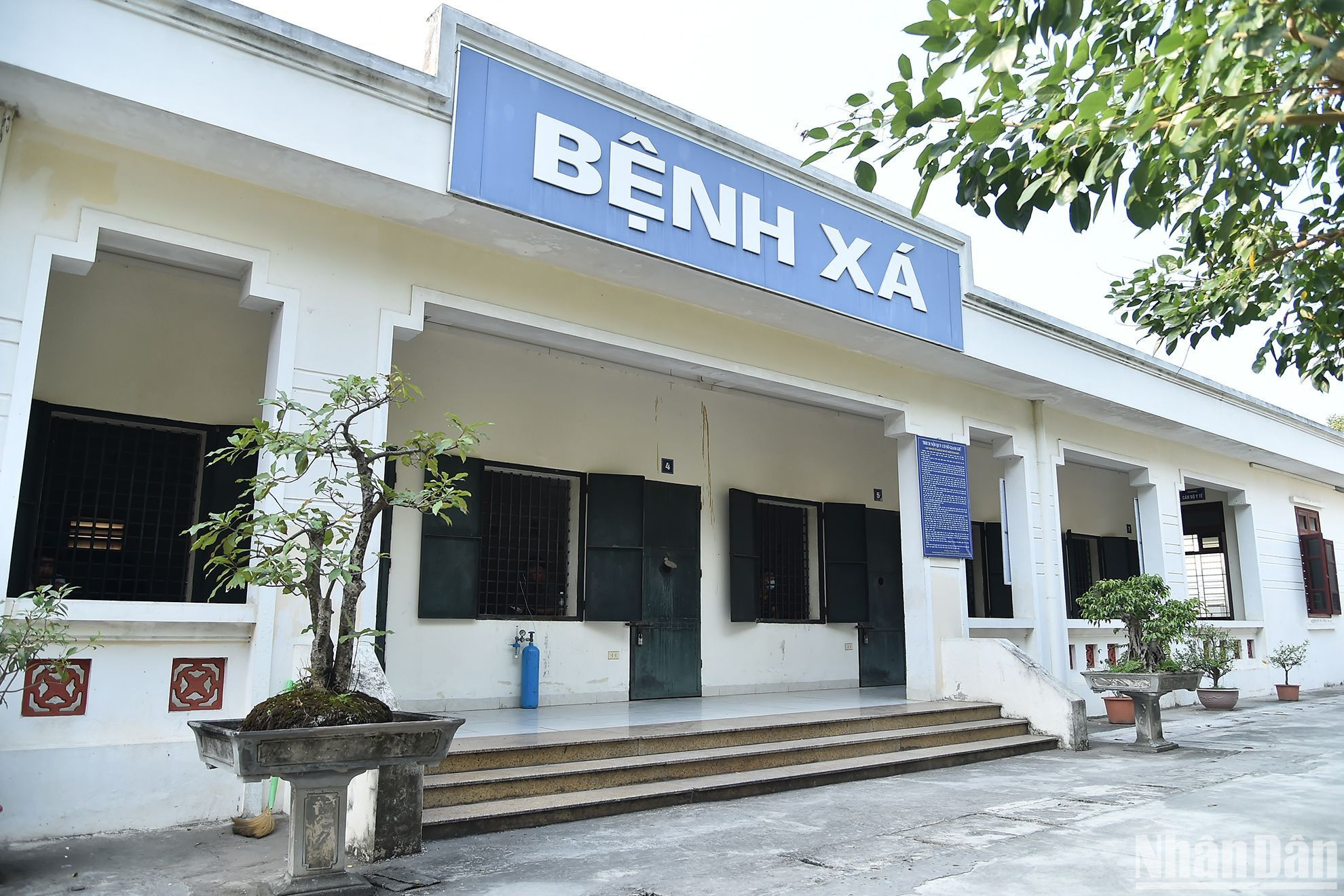 Bệnh xá Trại tạm giam số 2 Công an thành phố Hà Nội. (Ảnh: Thủy Nguyên)