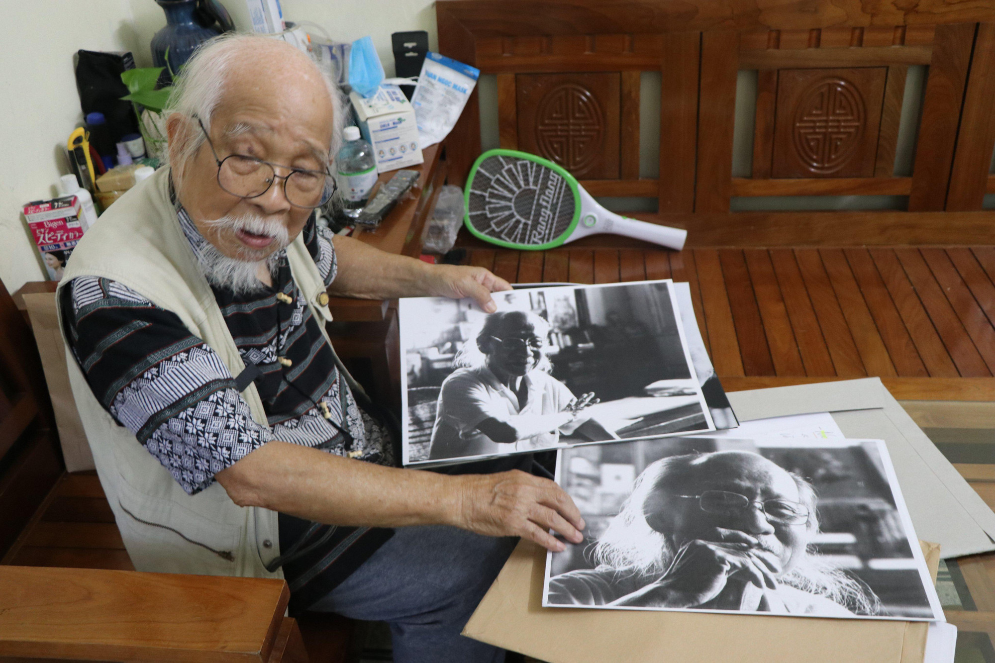 Mặc dù đã 68 năm đi qua, nhưng lão nghệ sĩ Quang Phùng vẫn nhớ như in buổi sáng tháng Mười năm 1954.