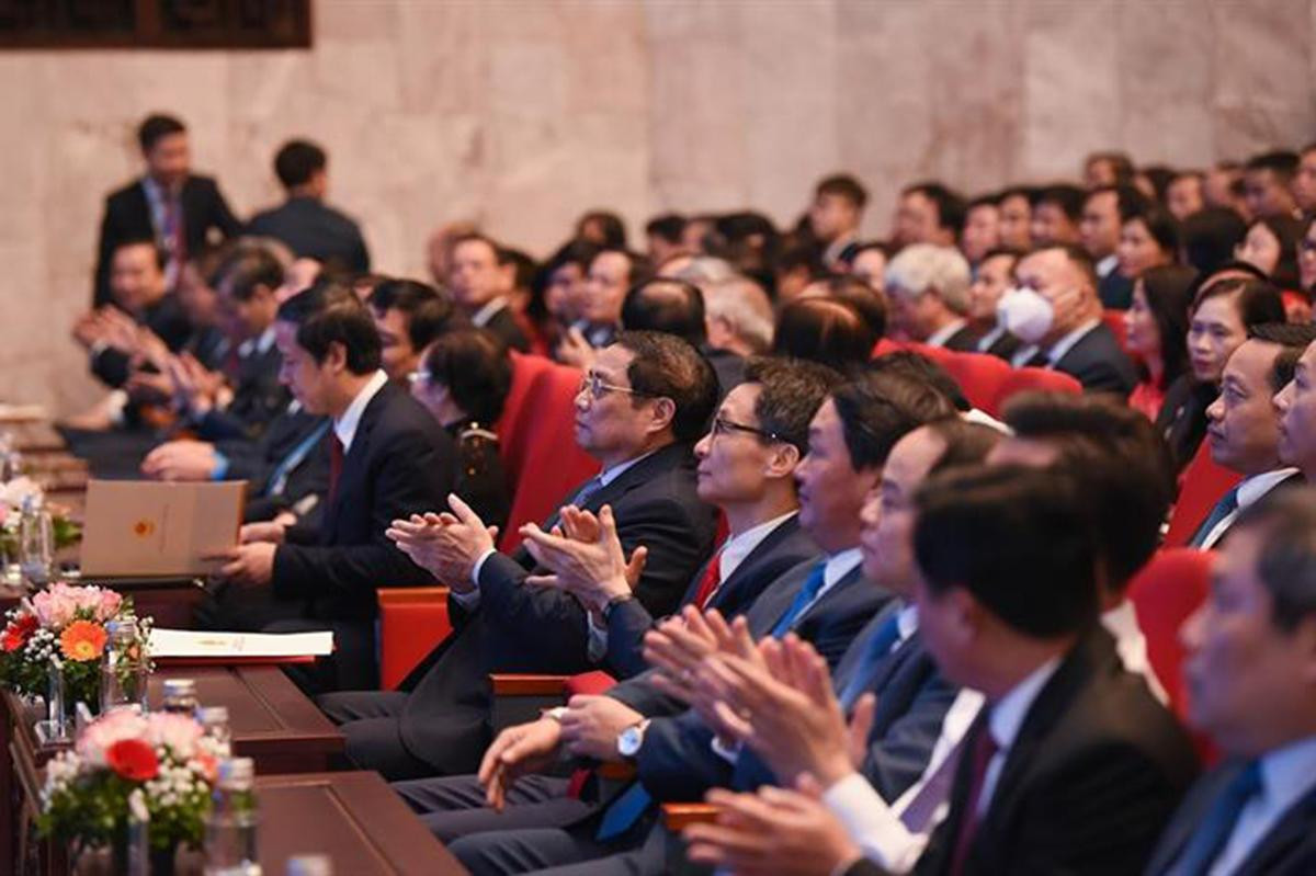 Các đại biểu tham dự đại lễ. (Ảnh: Bộ Giáo dục và Đào tạo) Các đại biểu tham dự đại lễ. (Ảnh: Bộ Giáo dục và Đào tạo)