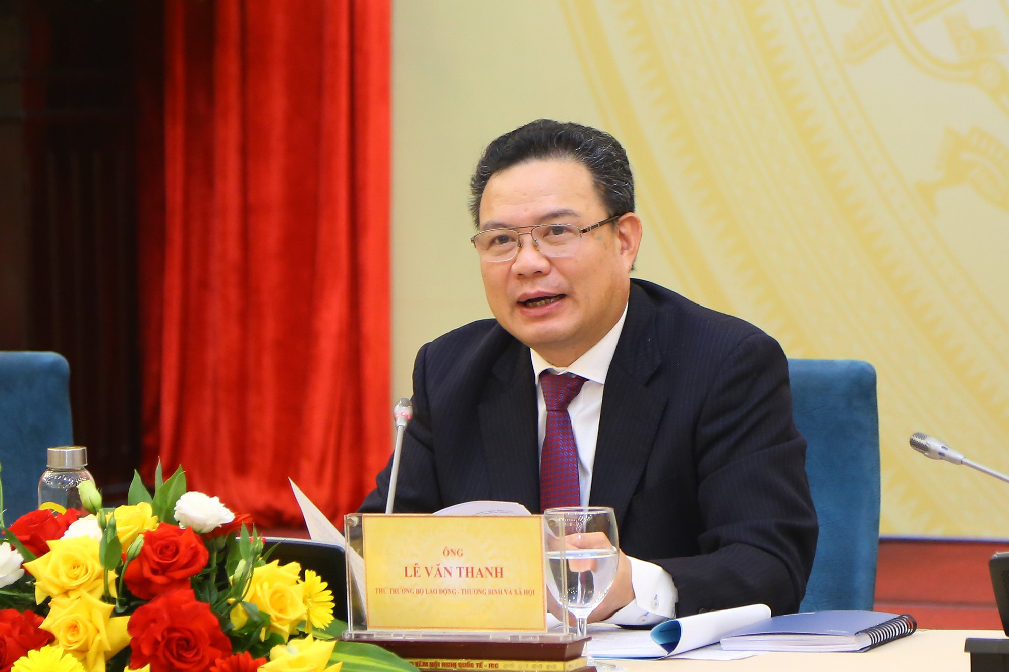 Thứ trưởng Lao động-Thương binh và Xã hội Lê Văn Thanh.