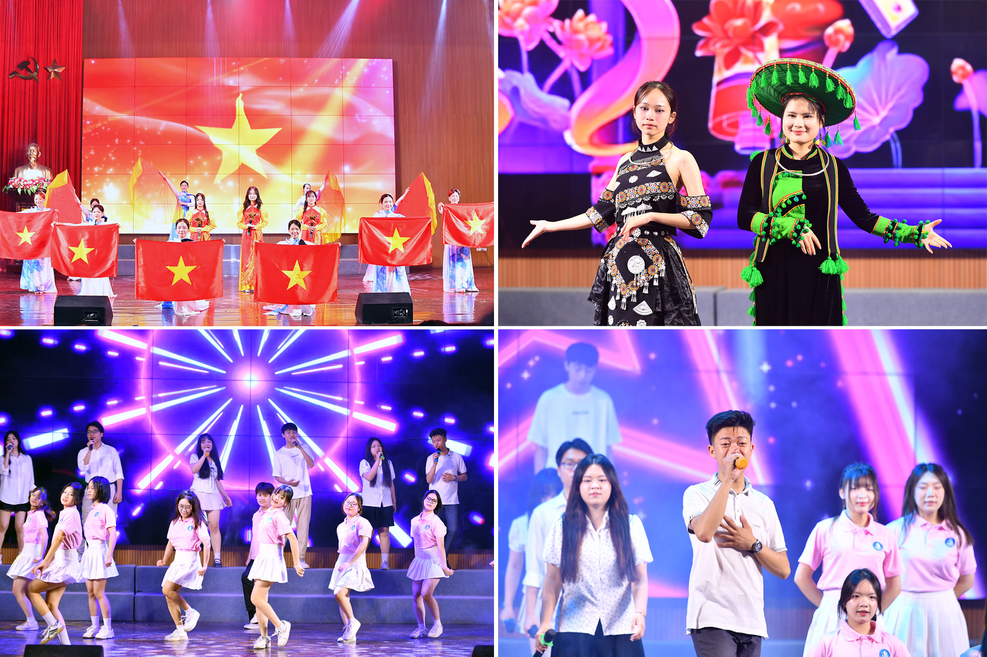 Các tiết mục nghệ thuật tại lễ khai mạc Ngày hội.