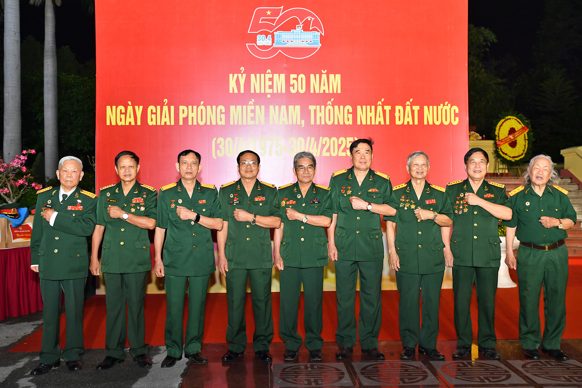 Các cựu chiến binh góp mặt tại chương trình. Các cựu chiến binh góp mặt tại chương trình.