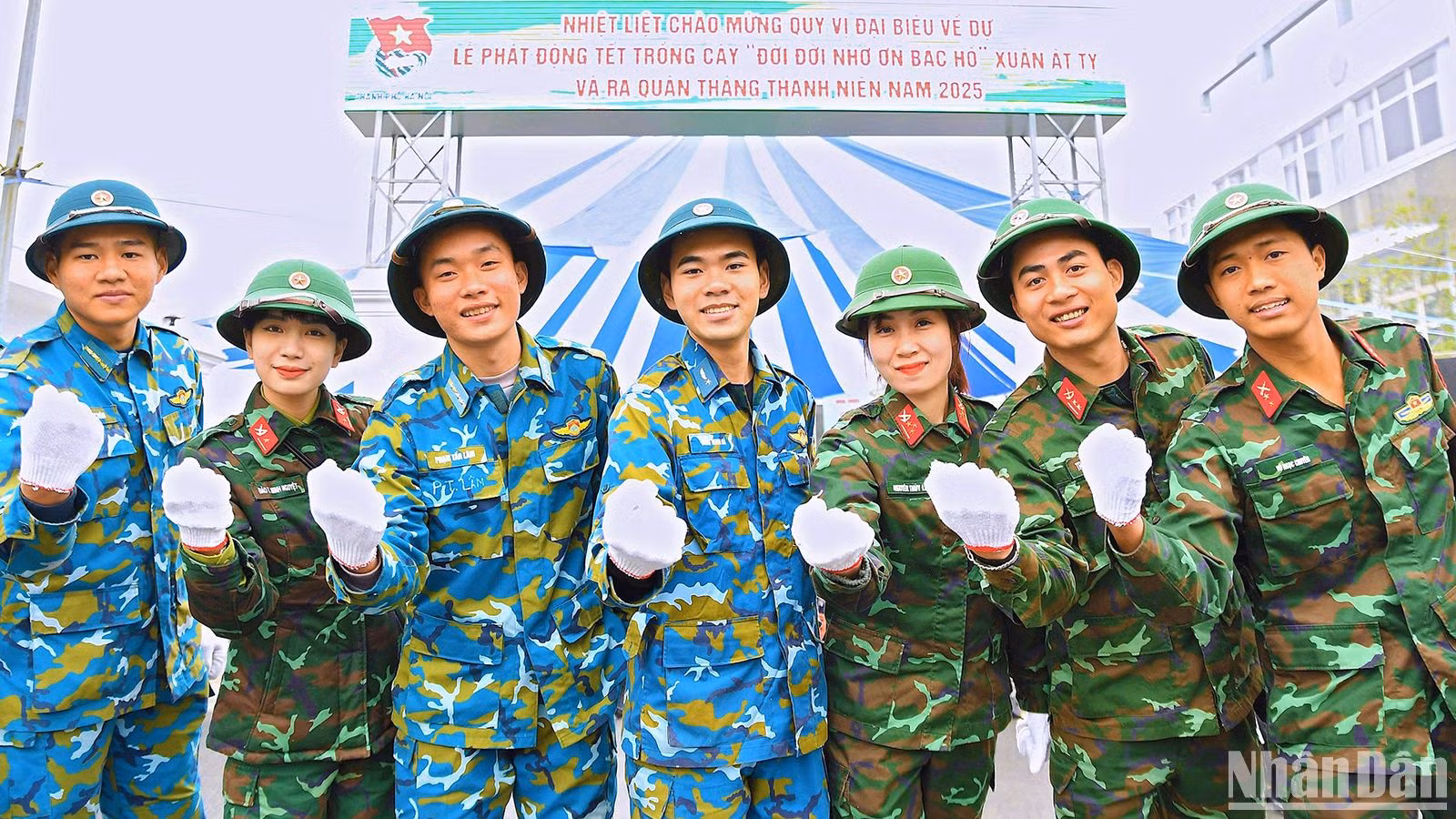 Tuổi trẻ lực lượng vũ trang Thủ đô ra quân Tháng Thanh niên năm 2025.